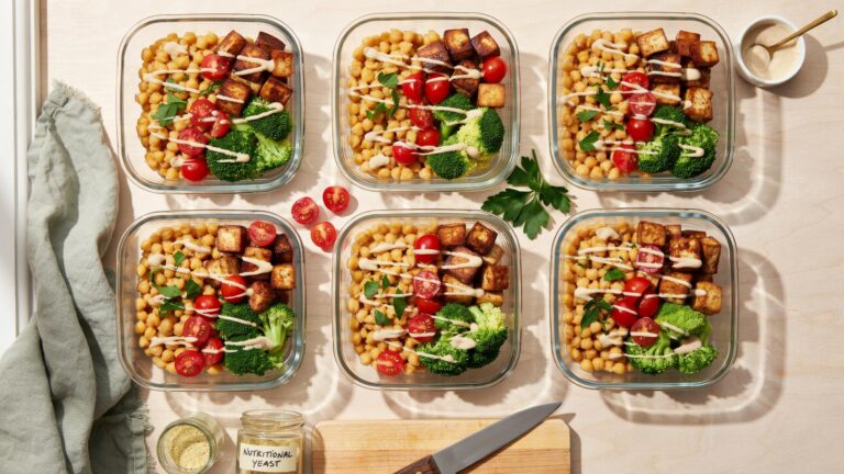Vegan Protein Pasta Meal Prep For Busy Weeknights