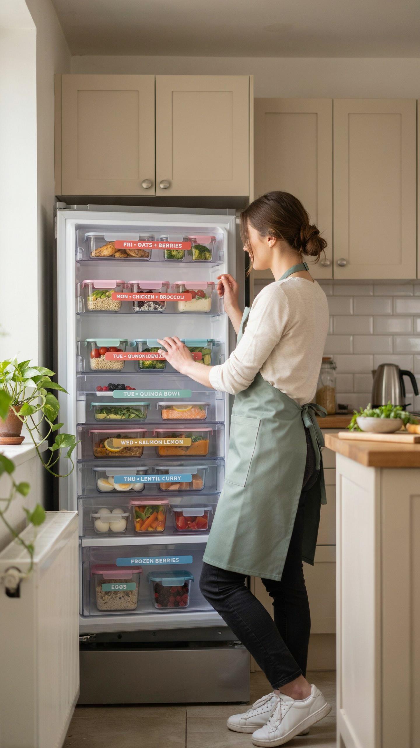 The real obstacle isnt your freezer its your indecision Conquer that and the labels become a weapon not a chore