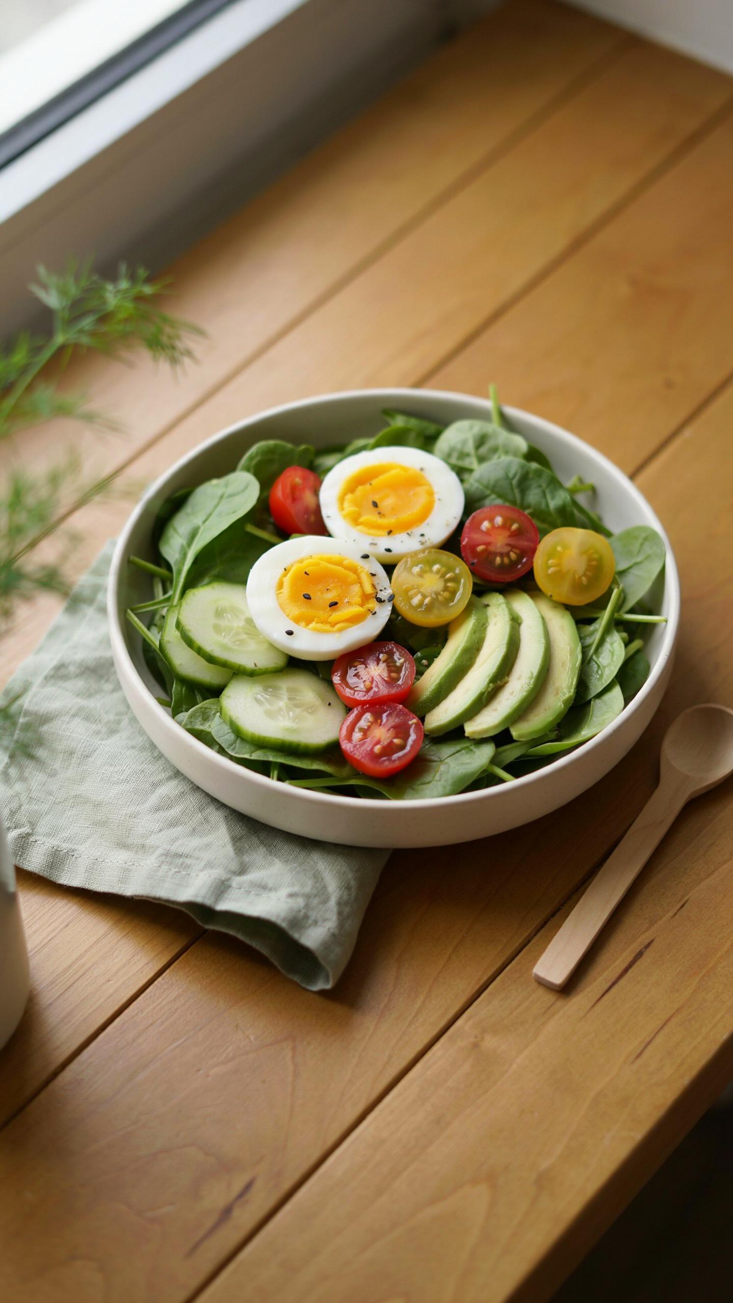 The Real ROI Healthy Lunch With Boiled Eggs