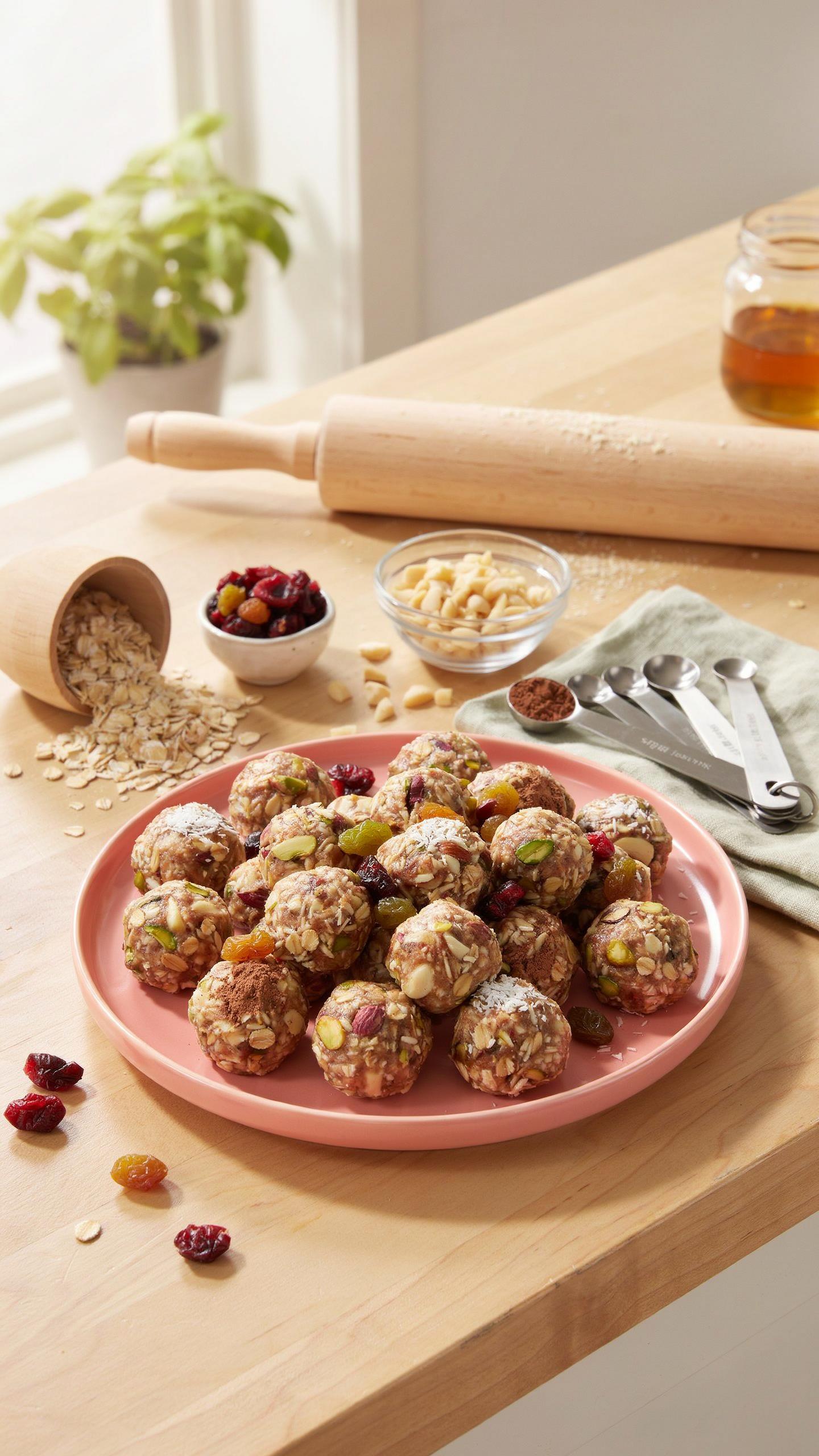 No Bake Energy Balls The Efficiency Multiplier