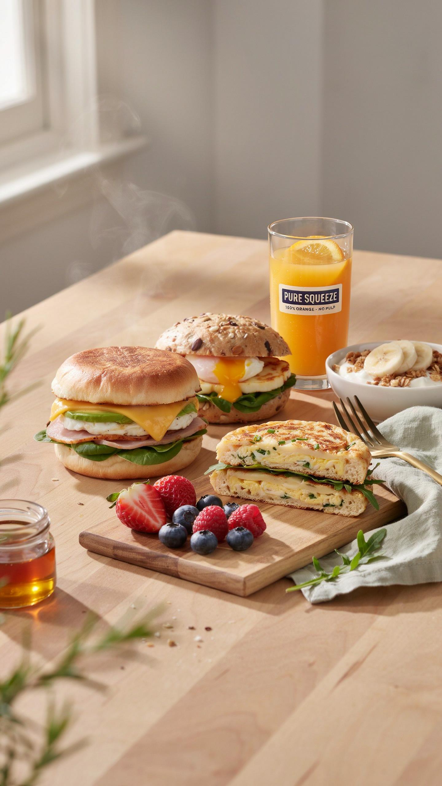 Beyond The Egg Advanced Protein Breakfast Sandwich Combinations
