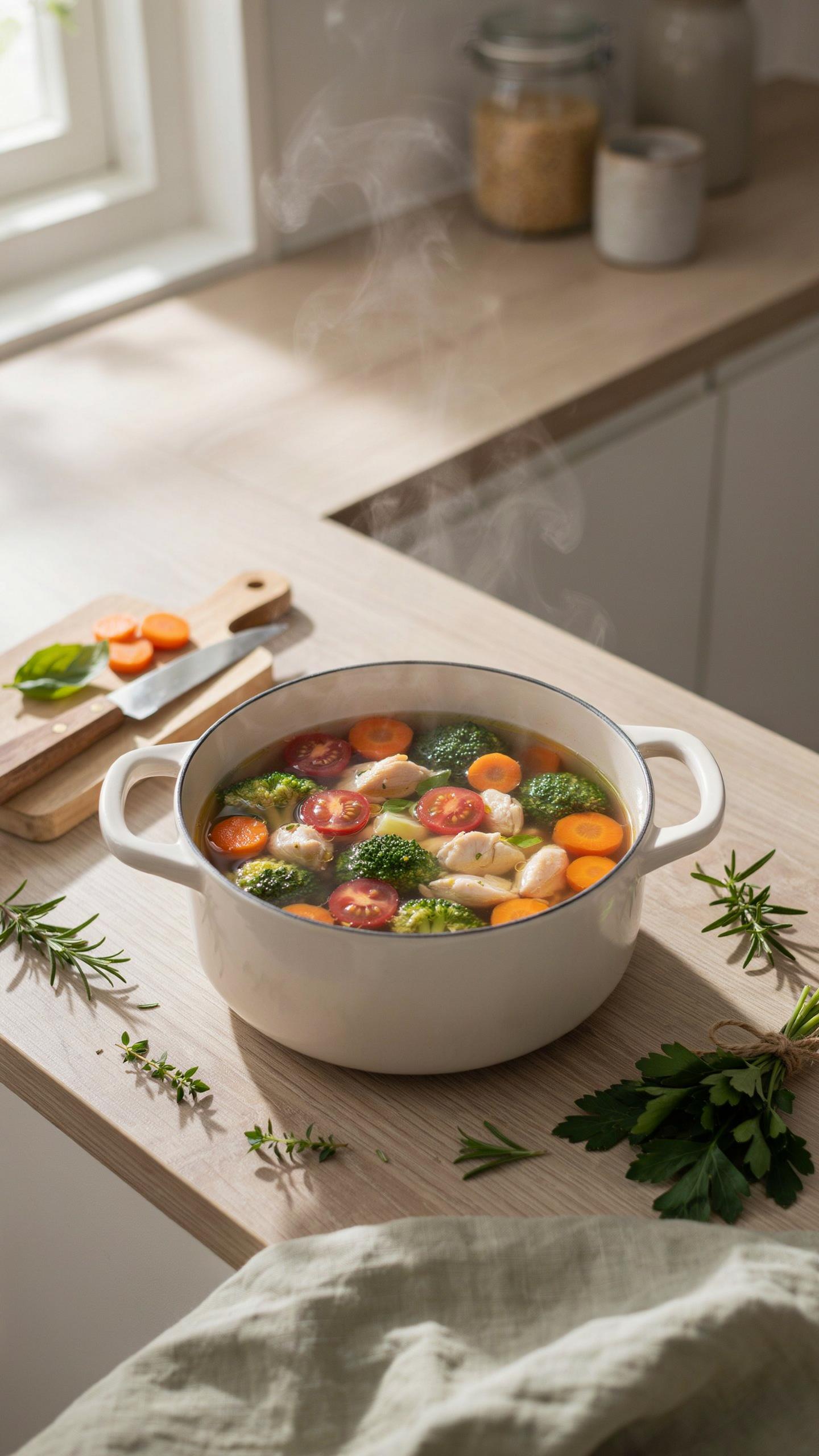 The Thermal Efficiency Method For Protein Soups