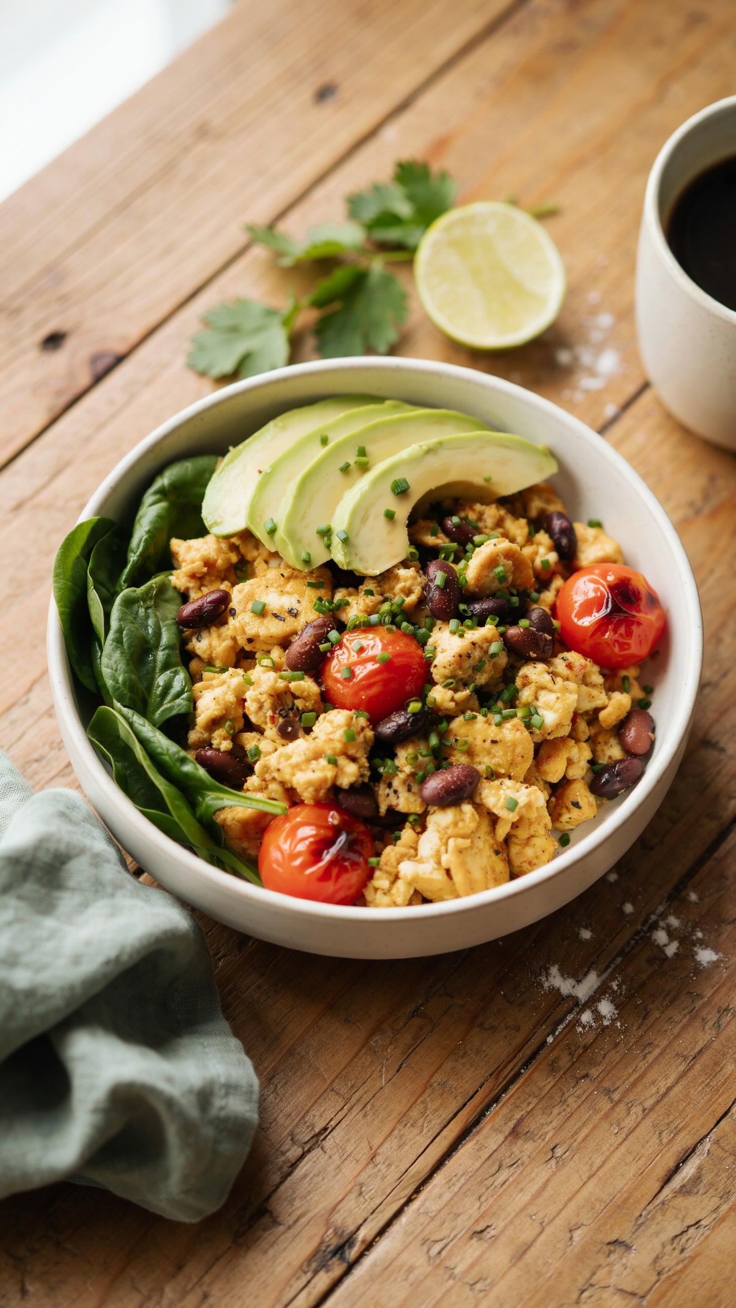 Beyond Convenience Engineering Your Tofu Scramble Vegan Breakfast Bowl
