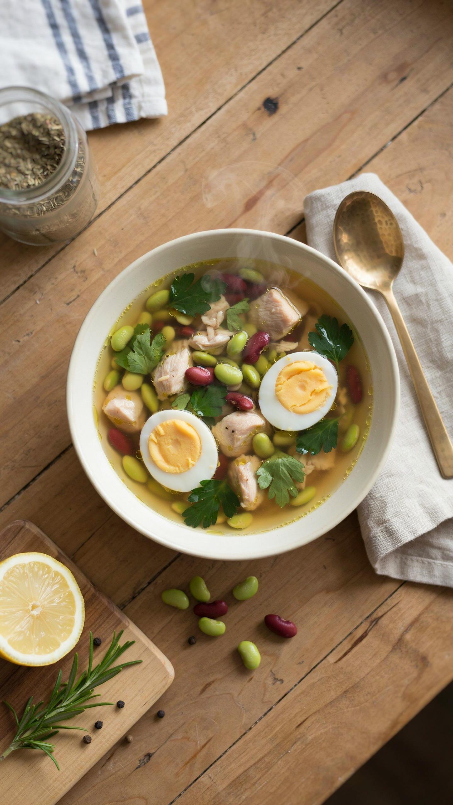 The Minimum Viable Protein Soup Principle