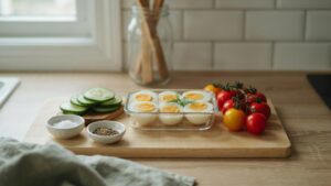 Hard Boiled Egg Meal Prep For Fast High Protein Snacks
