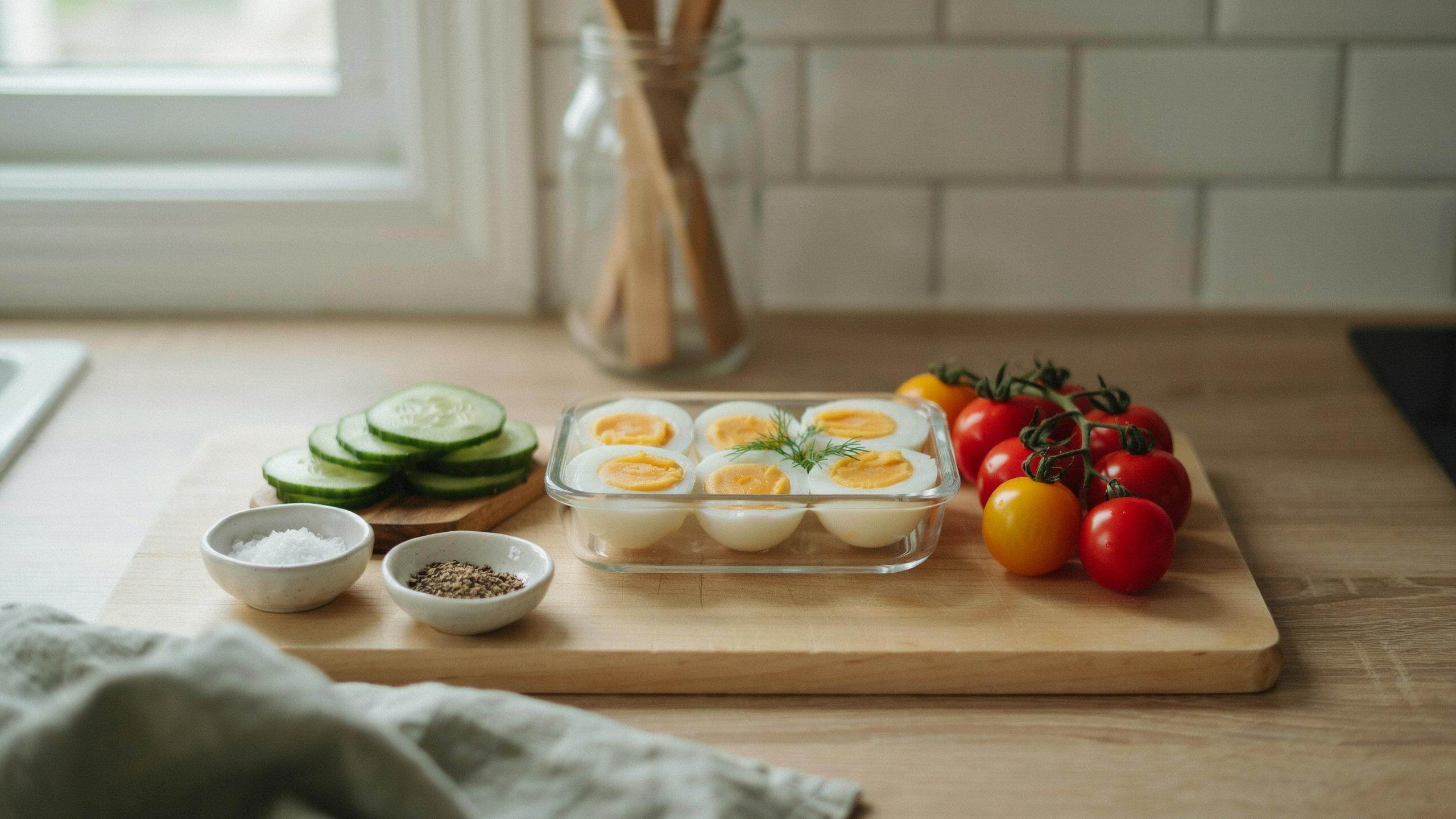 Hard Boiled Egg Meal Prep For Fast High Protein Snacks