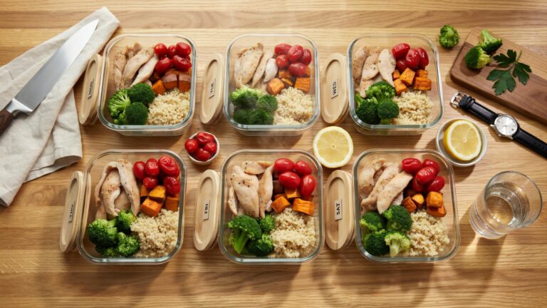High Protein Meal Prep For Building Muscle On A Schedule