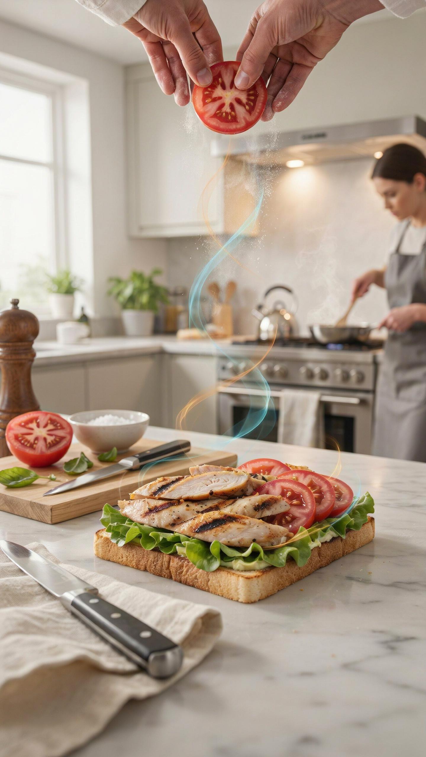 The Kinetic Energy Kitchen Thermodynamics Of High Protein Sandwiches