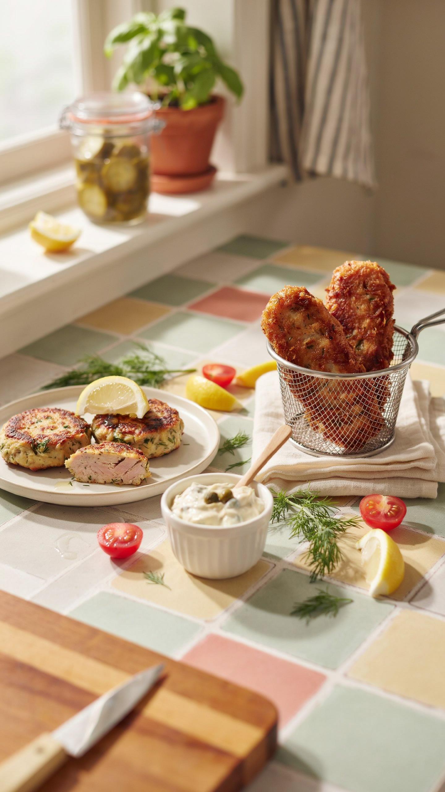 The Texture Game Baked Tuna Patties Vs The Fry Trap