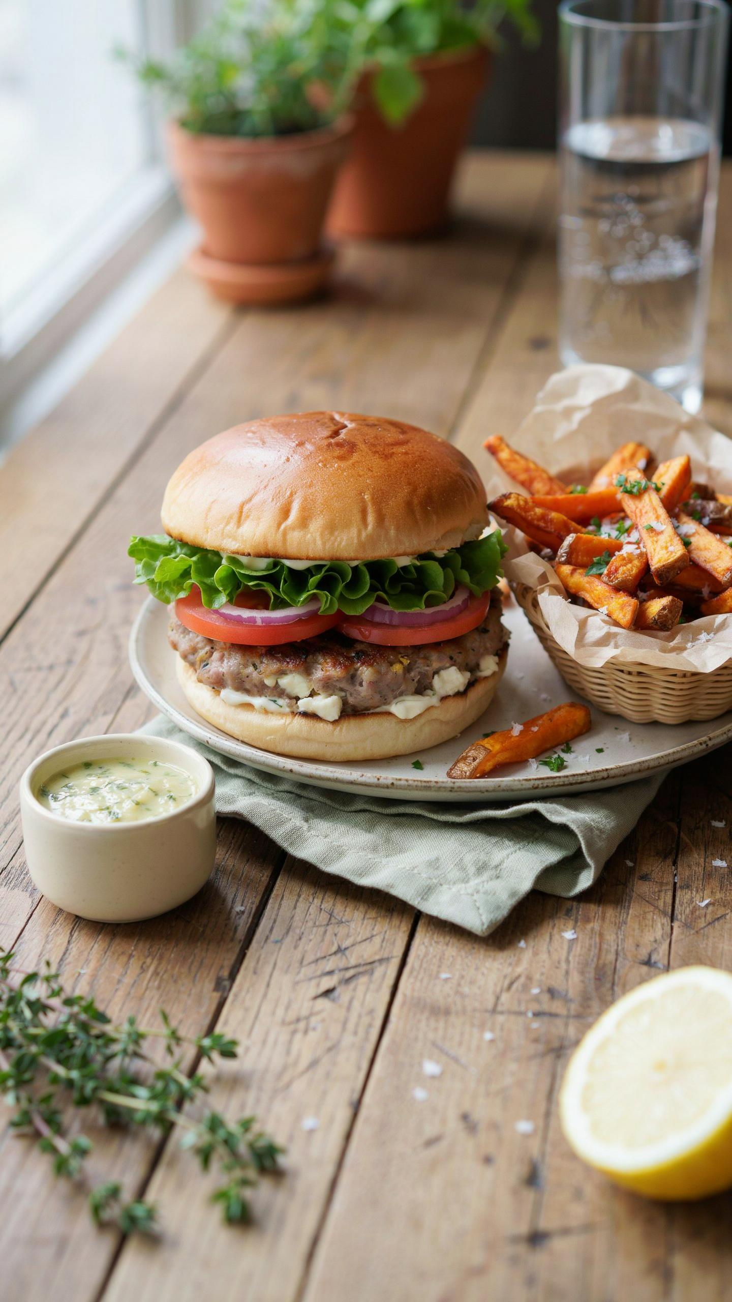 Feta Turkey Burger Recipes The Autotelic System