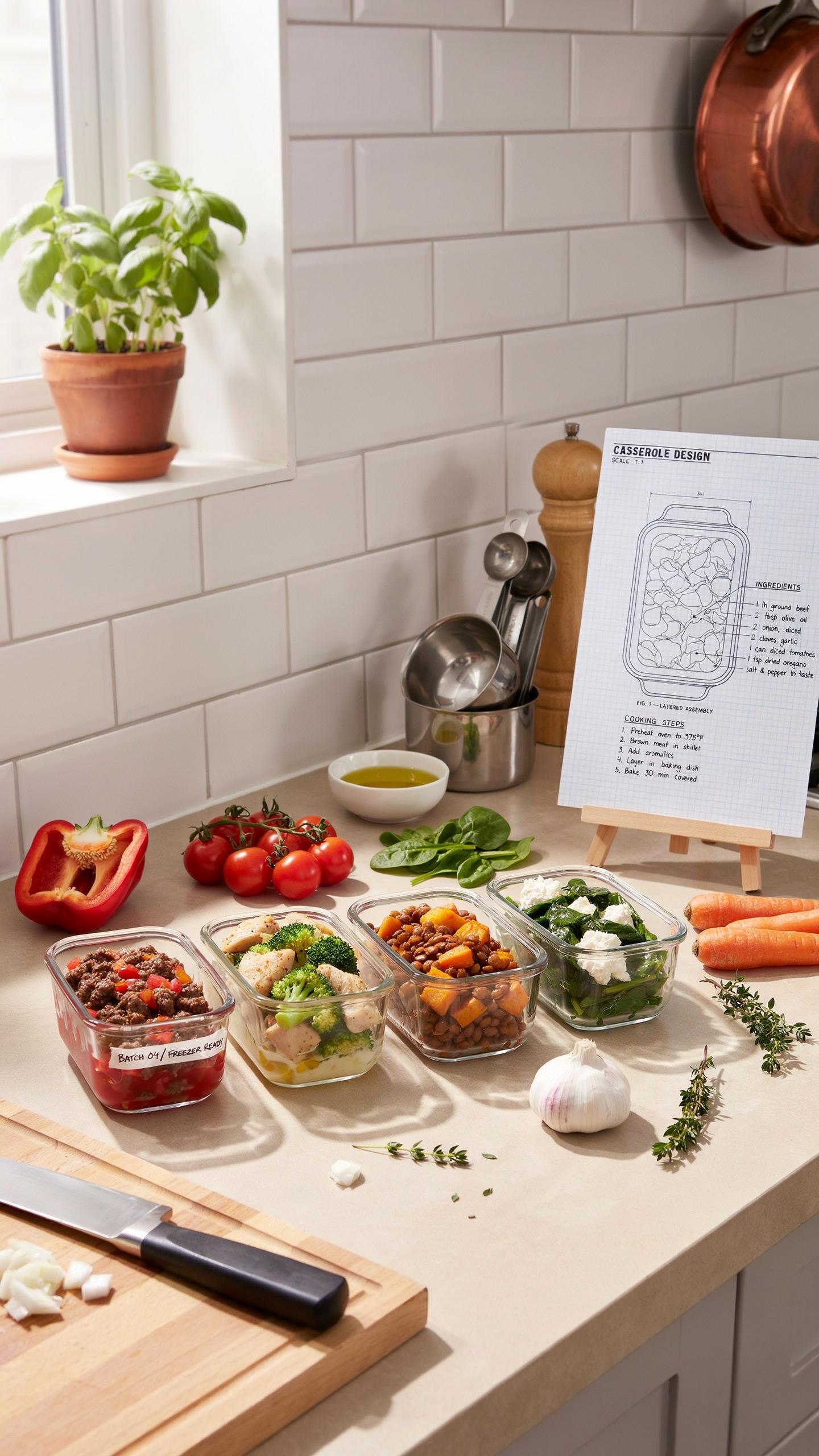 The Architects Blueprint For Freezer Casseroles