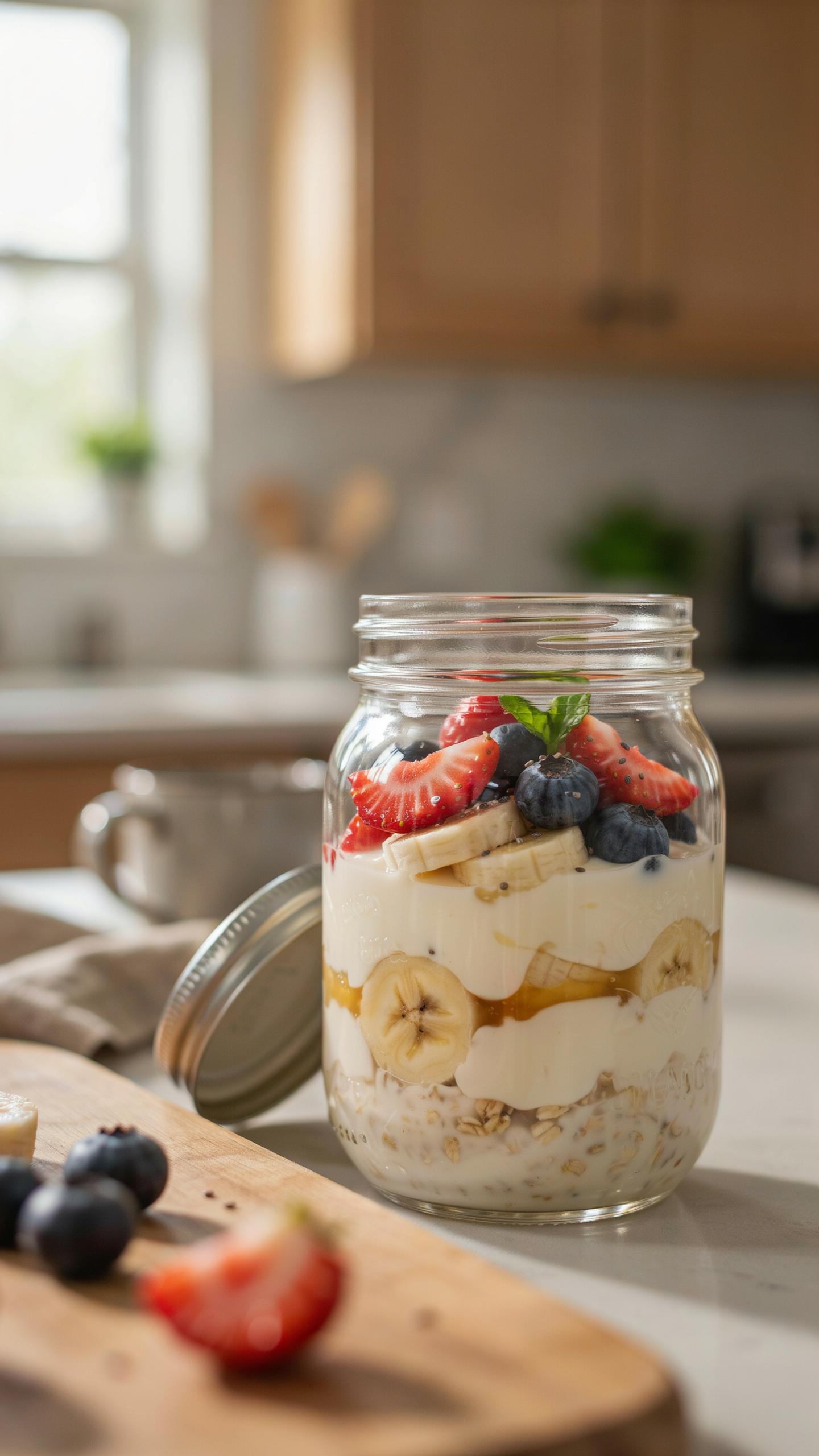 Time Arbitrage Overnight Oats Greek Yogurt Recipe For Max Efficiency