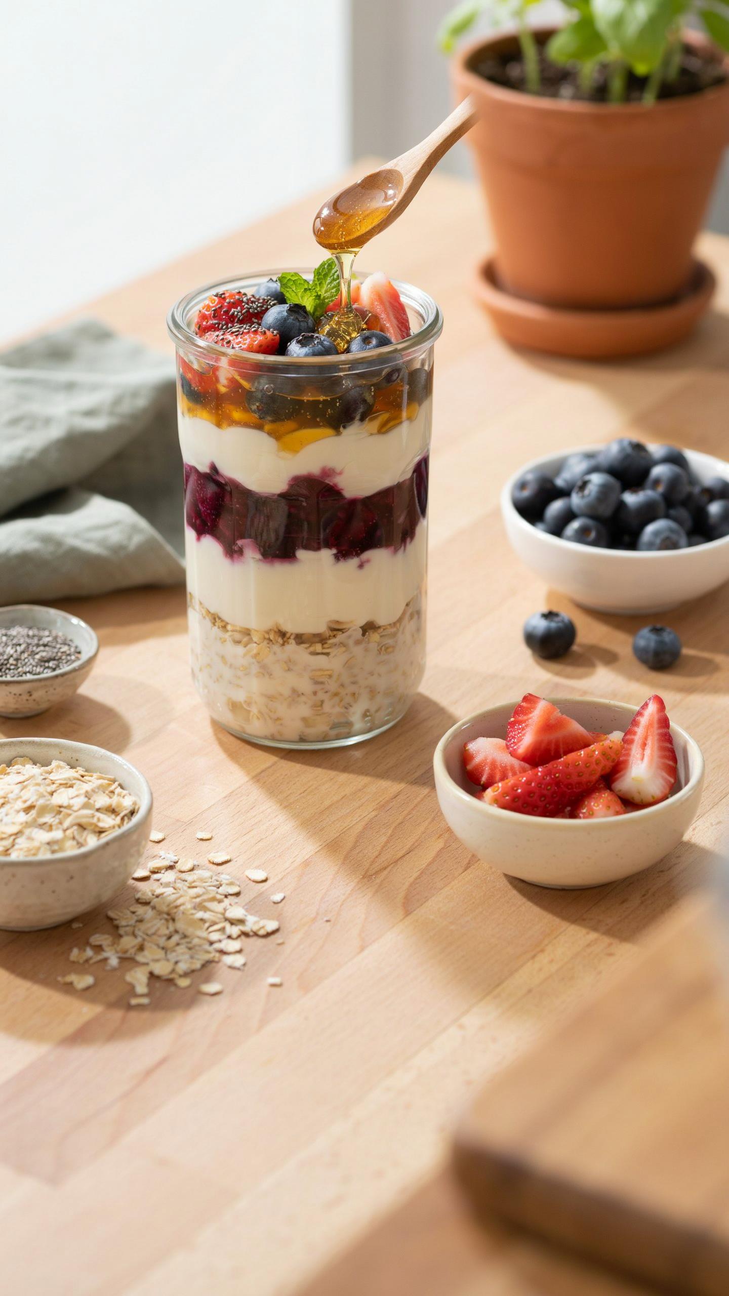 Precision Prep Overnight Oats Recipe Healthy Ingredient Selection