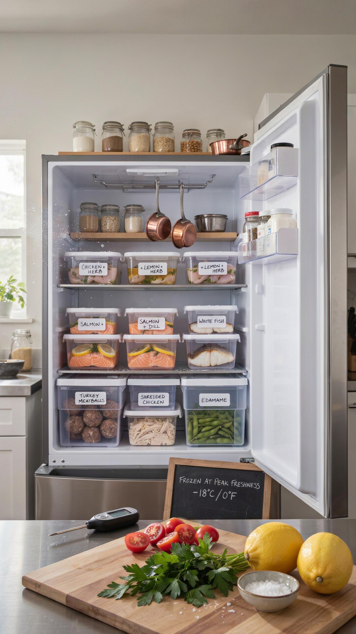 Thermodynamics Of Freezing Maximizing Protein Freezer Meals