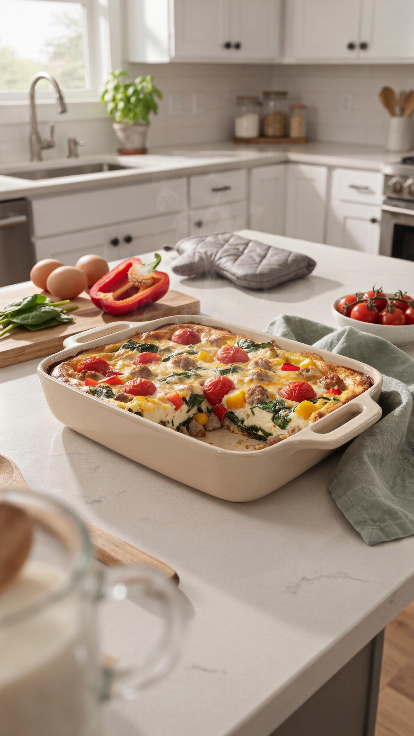 High Protein Breakfast Casserole Meal Prep The Minimum Viable Effort
