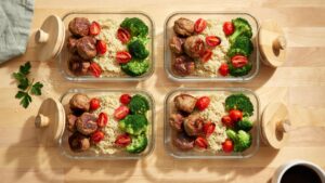Vegan Meatball Meal Prep For High Protein Plant Based Dinners
