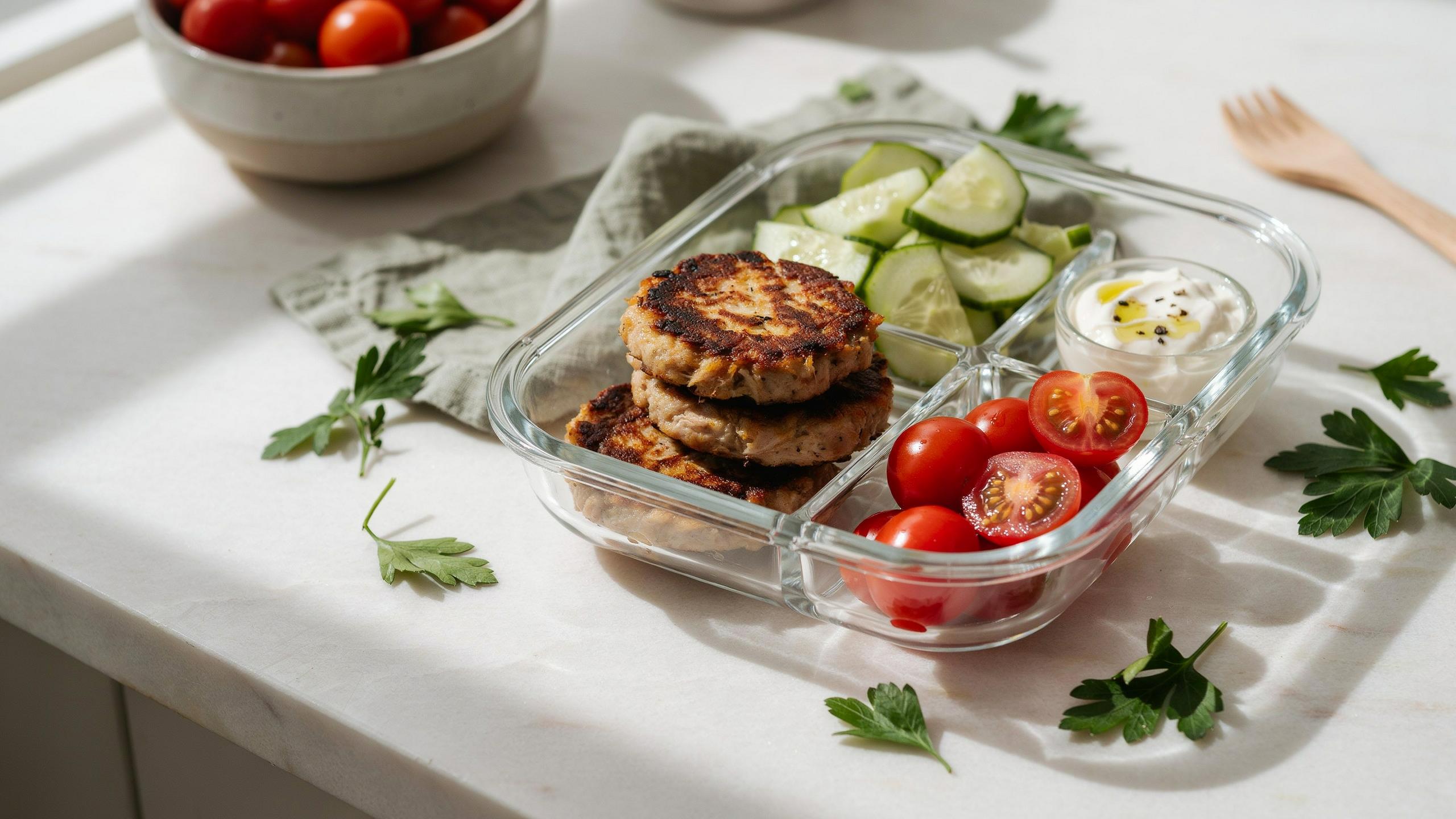 Tuna Patties Meal Prep For High Protein Snacks Or Lunch