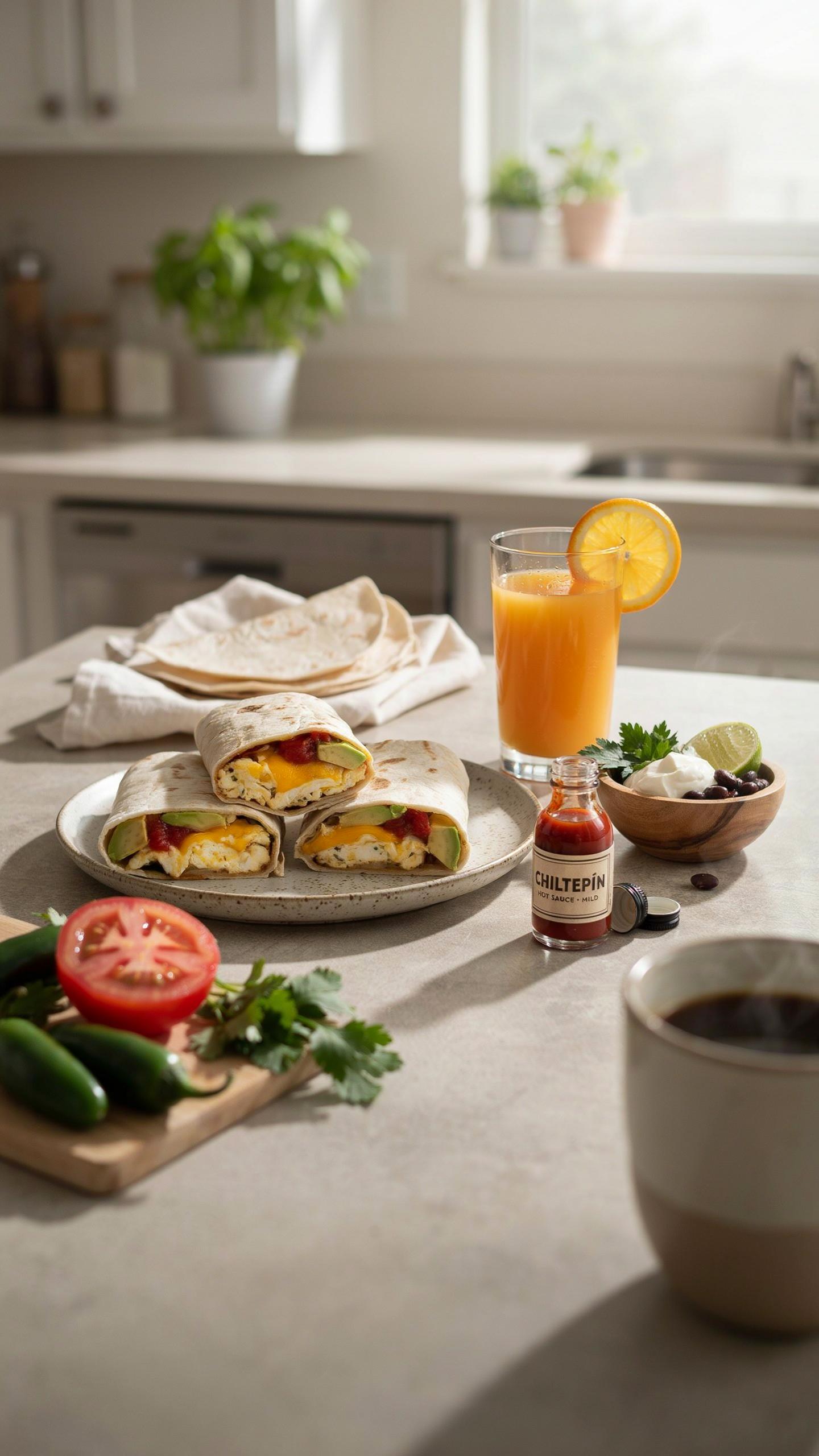 Breakfast Burritos Recipe The Efficiency Multiplier Add Ons