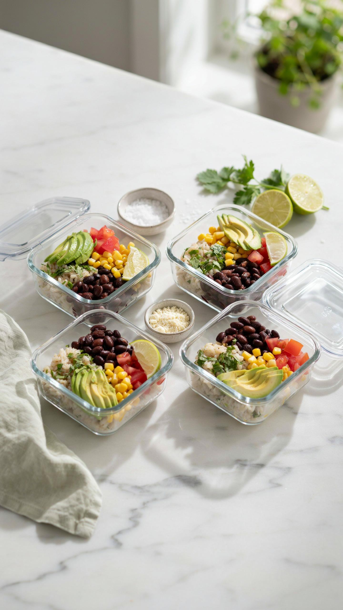The Minimalist Taco Bowl Meal Prep System