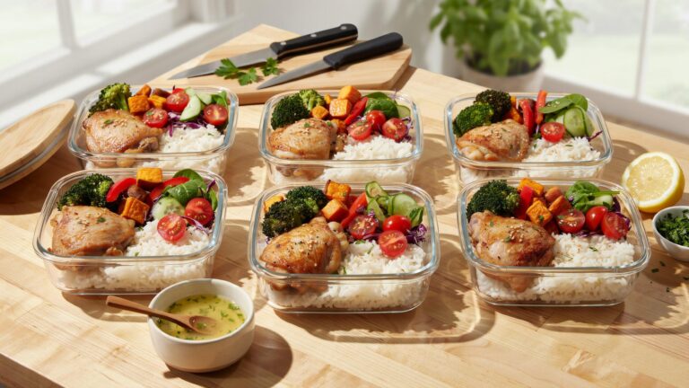 Chicken Thigh Meal Prep For Budget Friendly Dinners