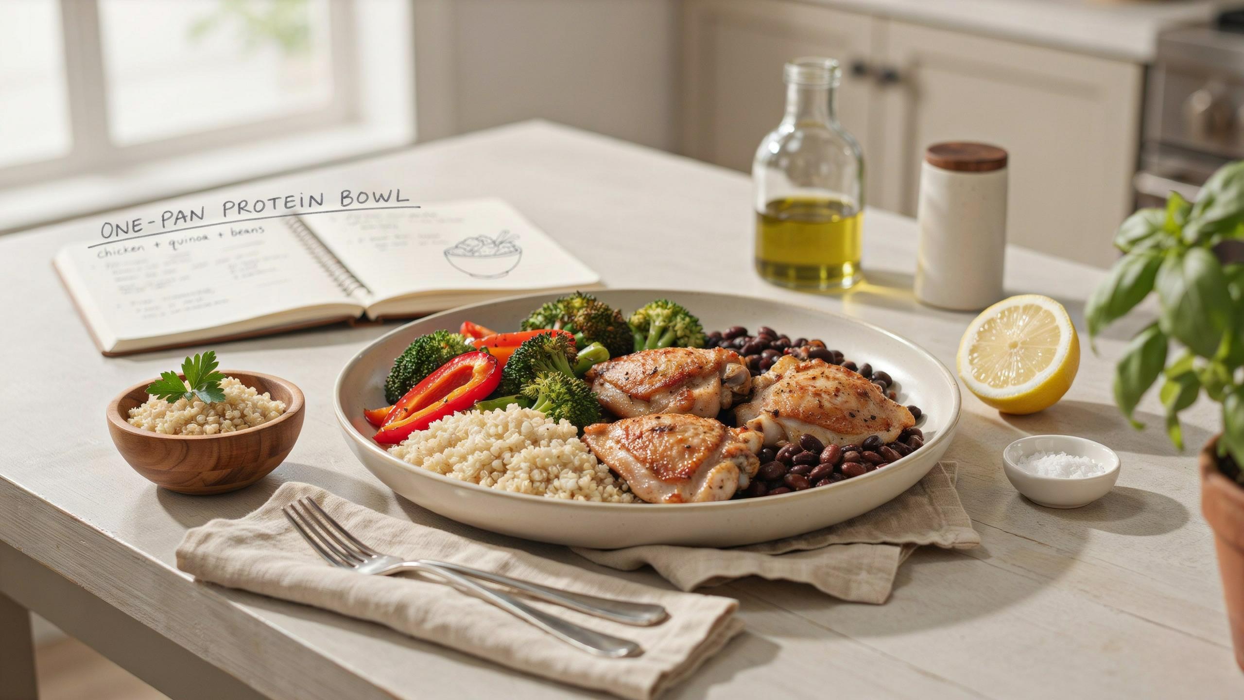 High Protein One Pan Dinners You Can Meal Prep Fast