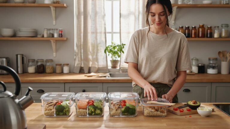 A High Protein Meal Prep Sunday Routine That Works