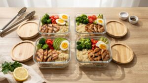 High Protein Meal Prep At 1800 Calories A Day