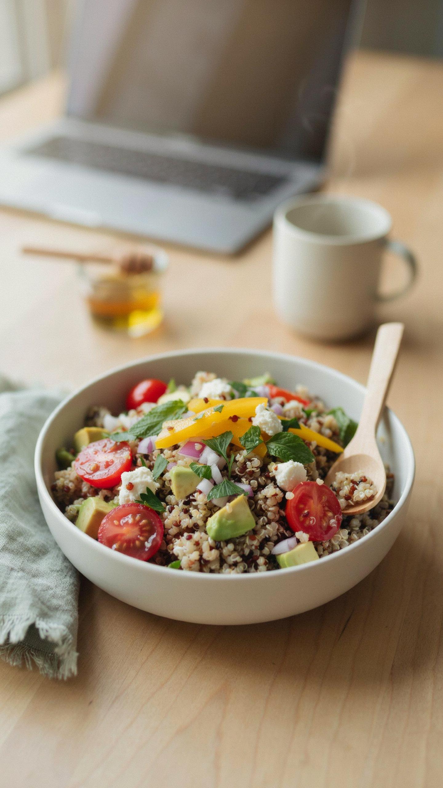 Healthy Lunch Redefined The Quinoa Salad As A Strategic Asset