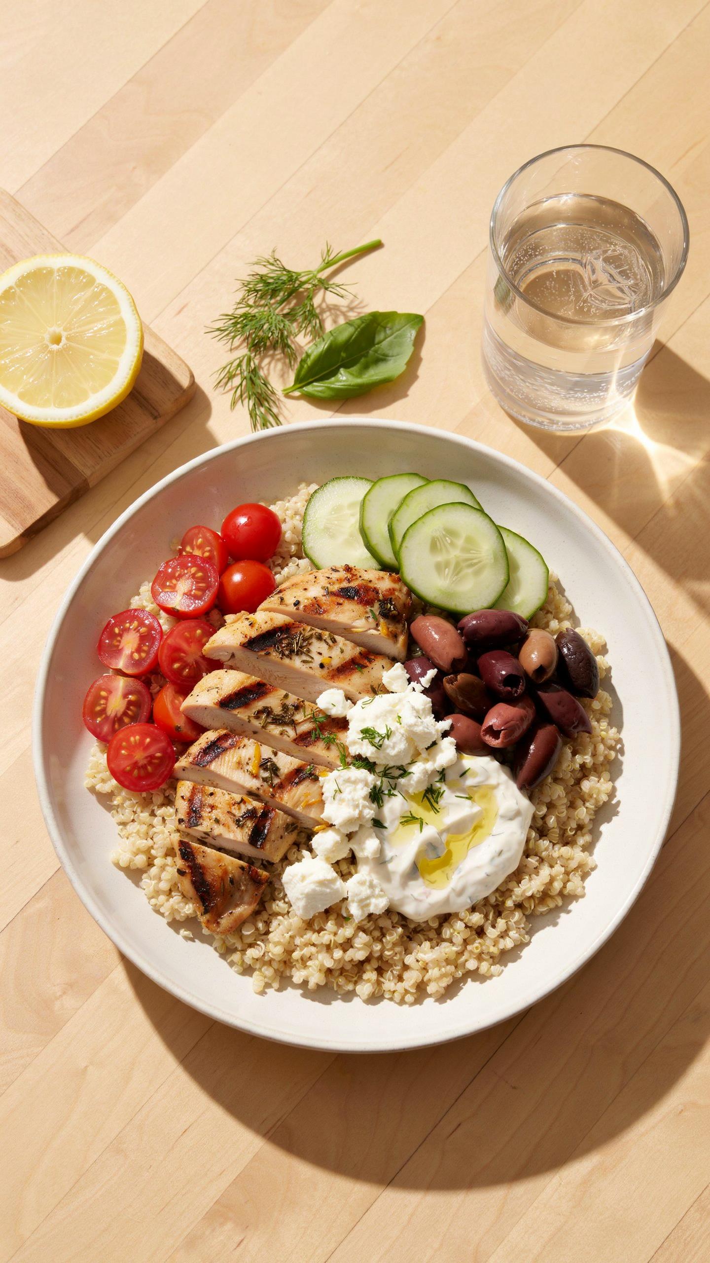 The Bio Rhythmic Eating Strategy For High Protein Mediterranean Bowls