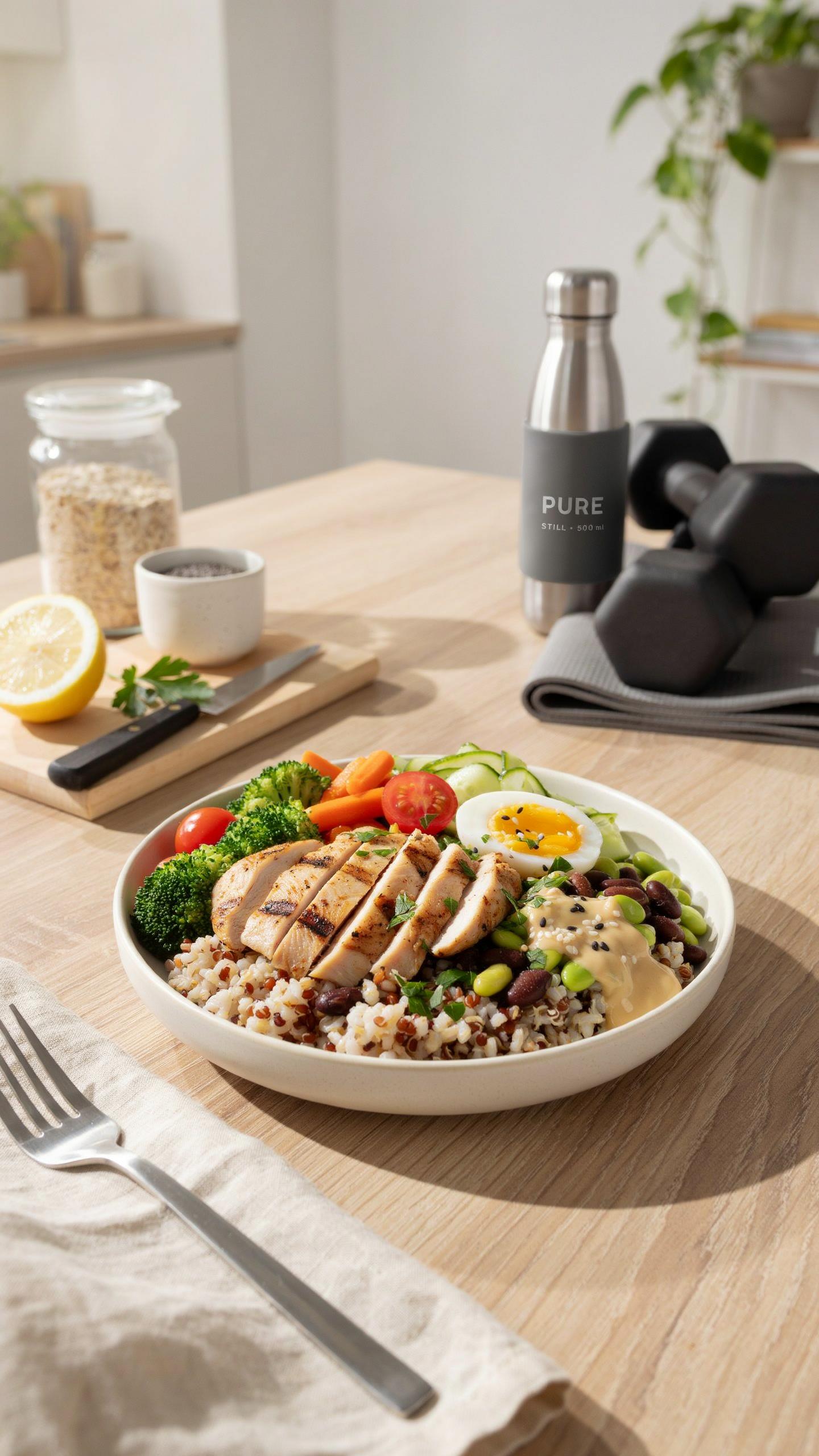 The Kinetic Fuel Protocol Engineering Your High Protein Rice Bowl System