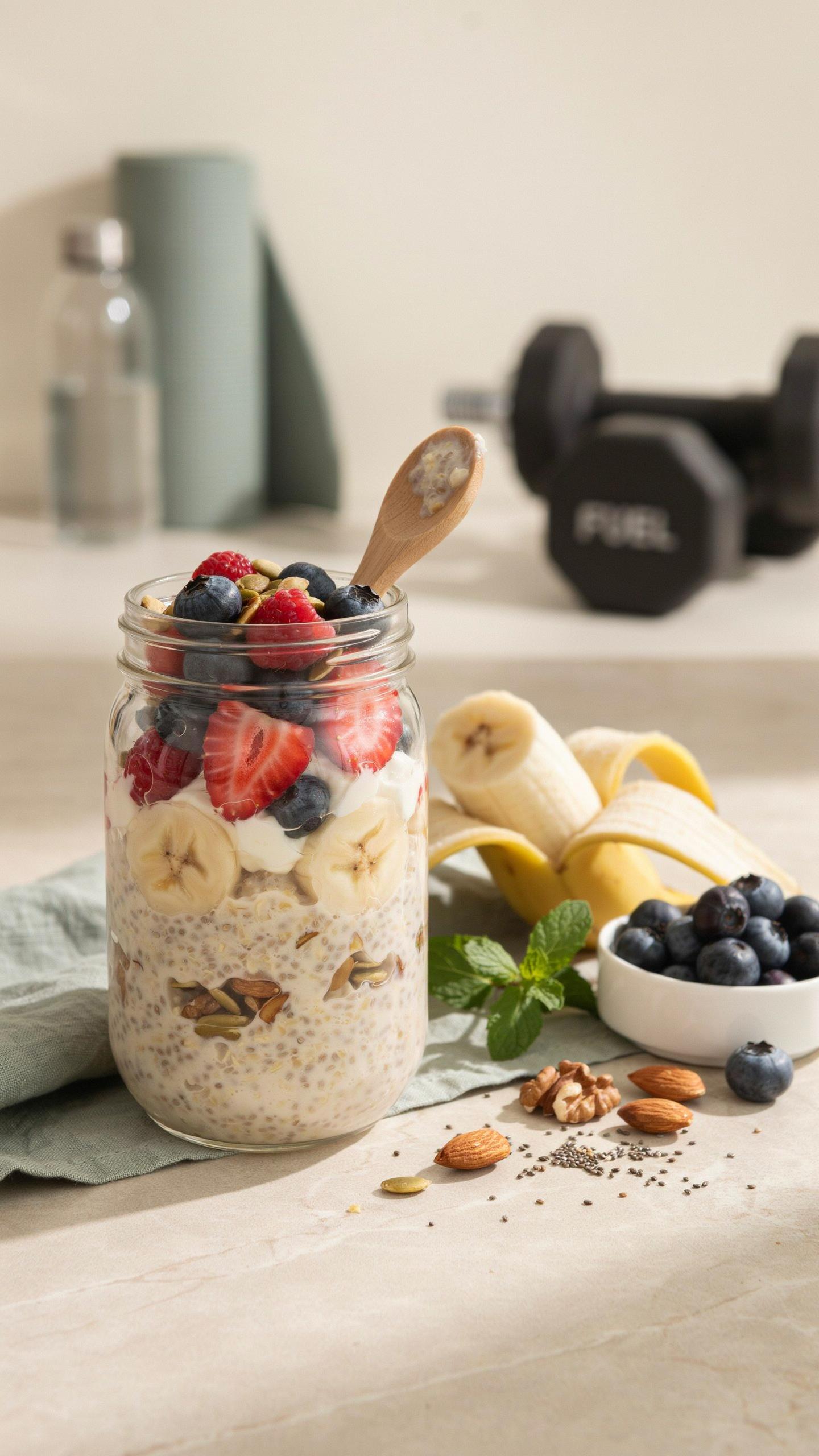 The Metabolic Control Protocol High Protein Overnight Oats As Fuel