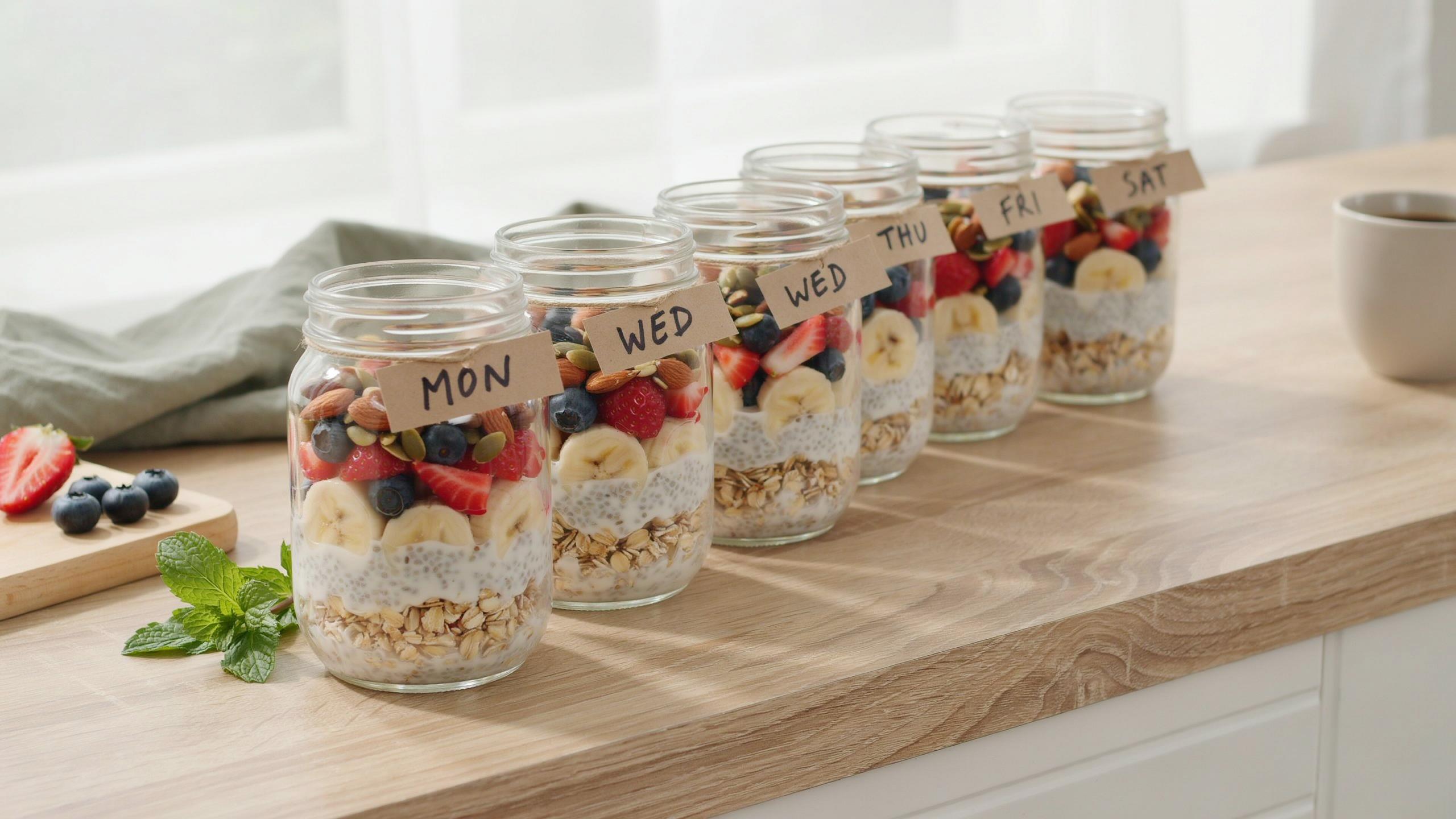 High Protein Overnight Oats You Can Prep For The Week