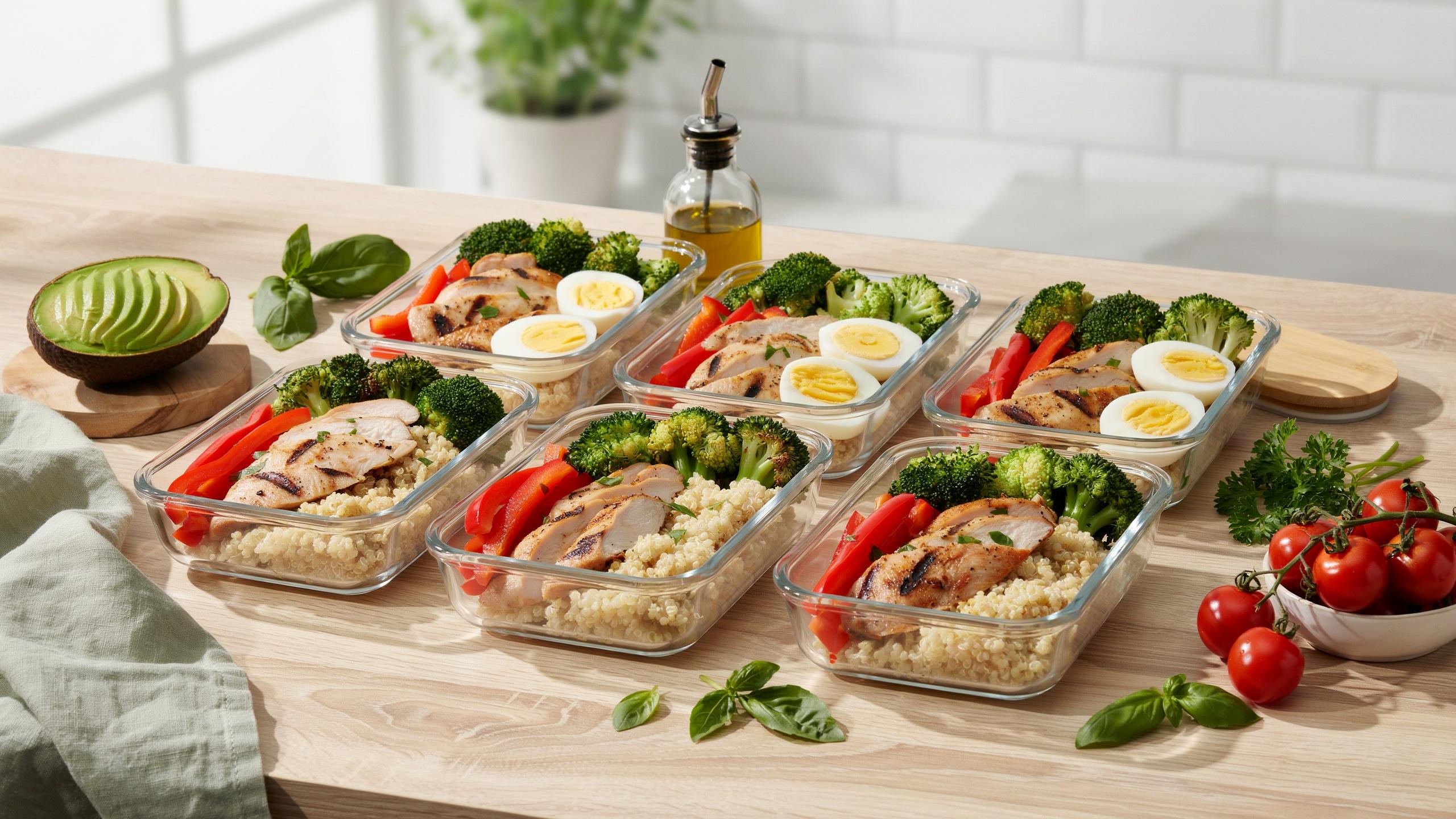 High Protein Meal Prep At 1500 Calories A Day