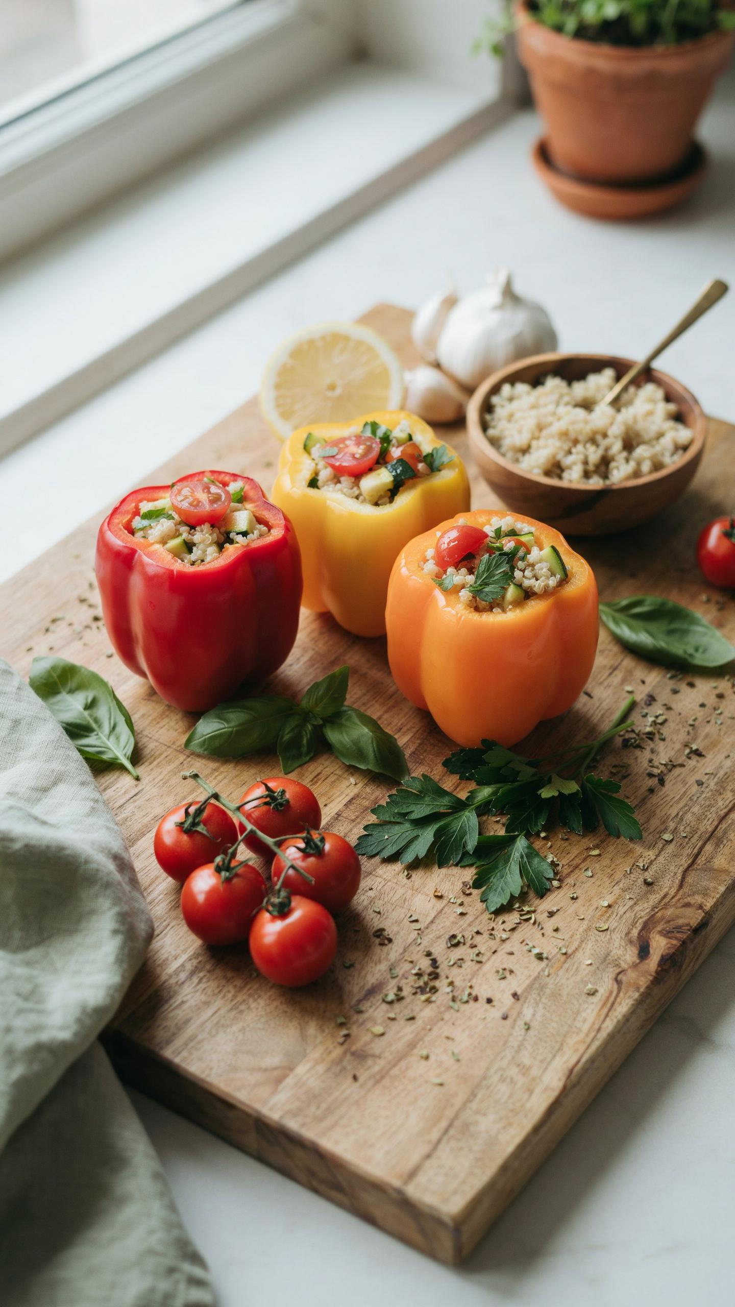 Clean Eating Stuffed Peppers The Purity Principle