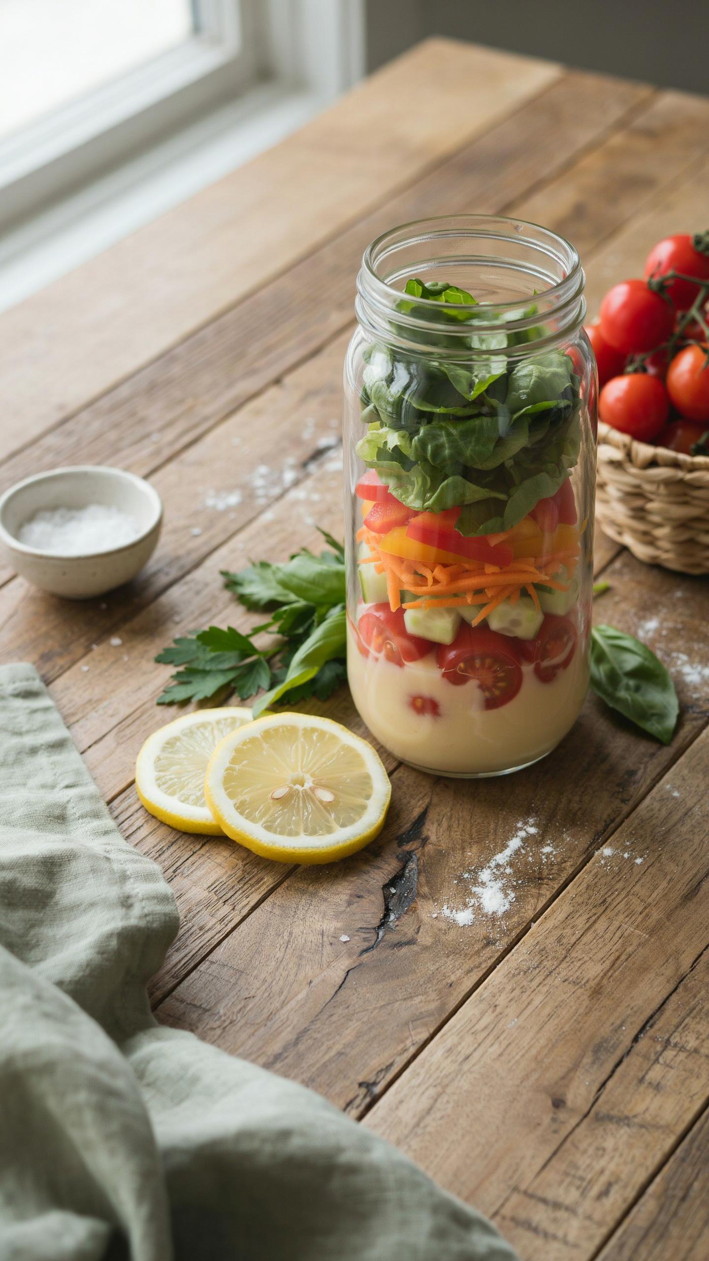 The Anti Recipe Crafting Your Signature Salad Jar Recipe
