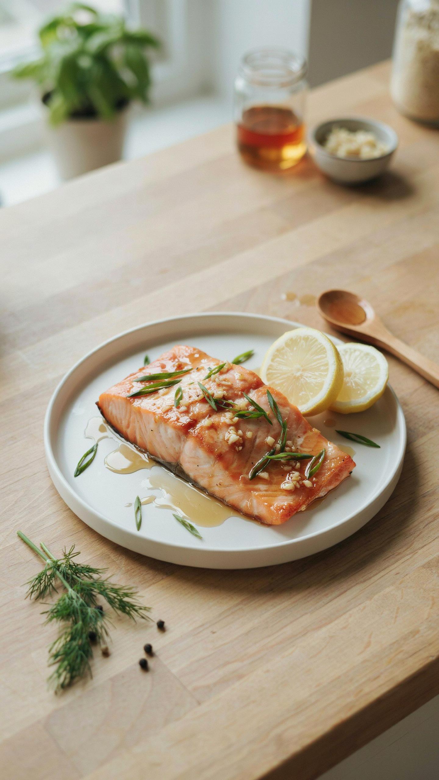 Honey Garlic Salmon The 8020 Rule Of Flavor Profiles