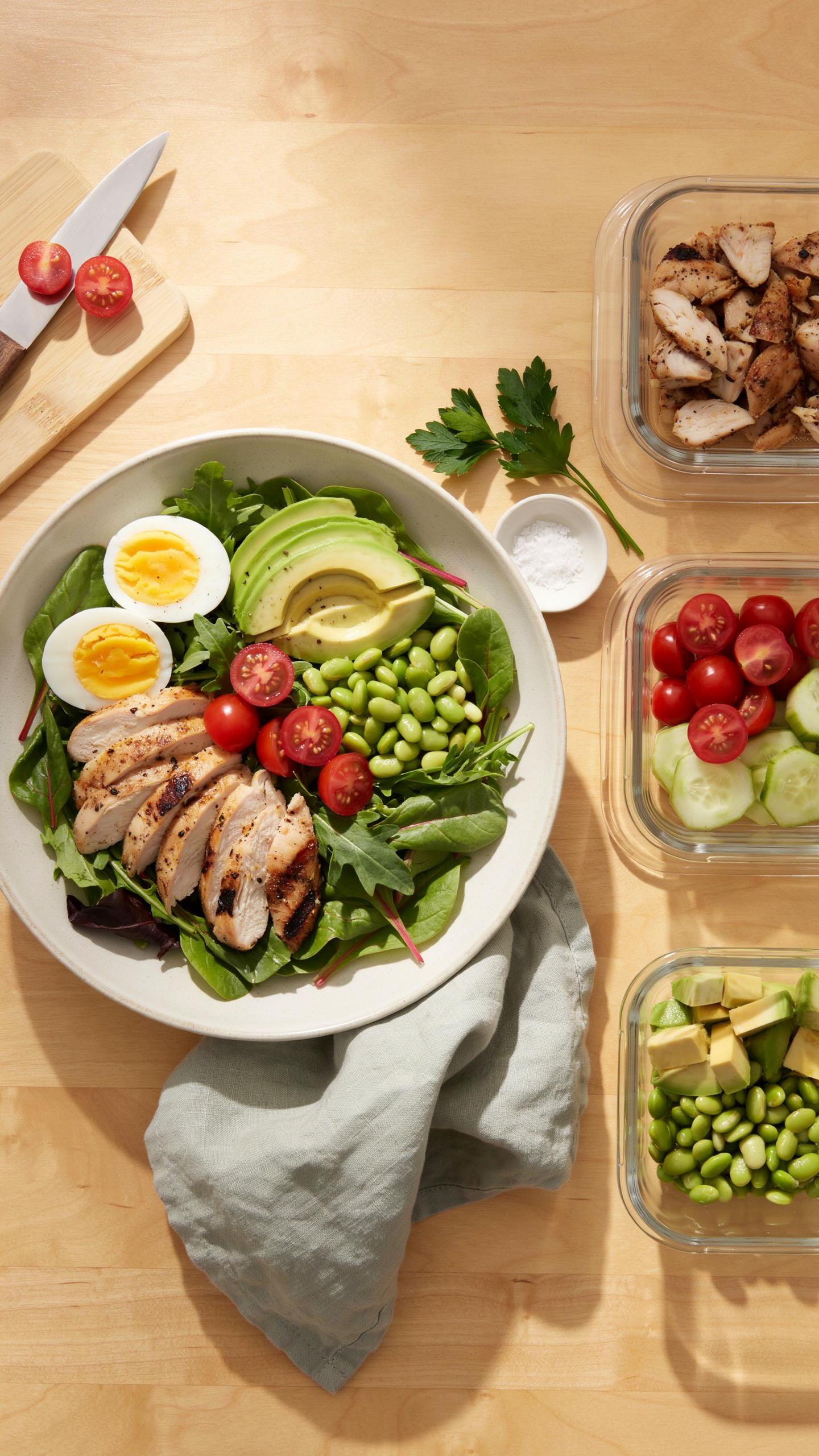 The Minimum Viable Effort MVE For Healthy Protein Packed Salads