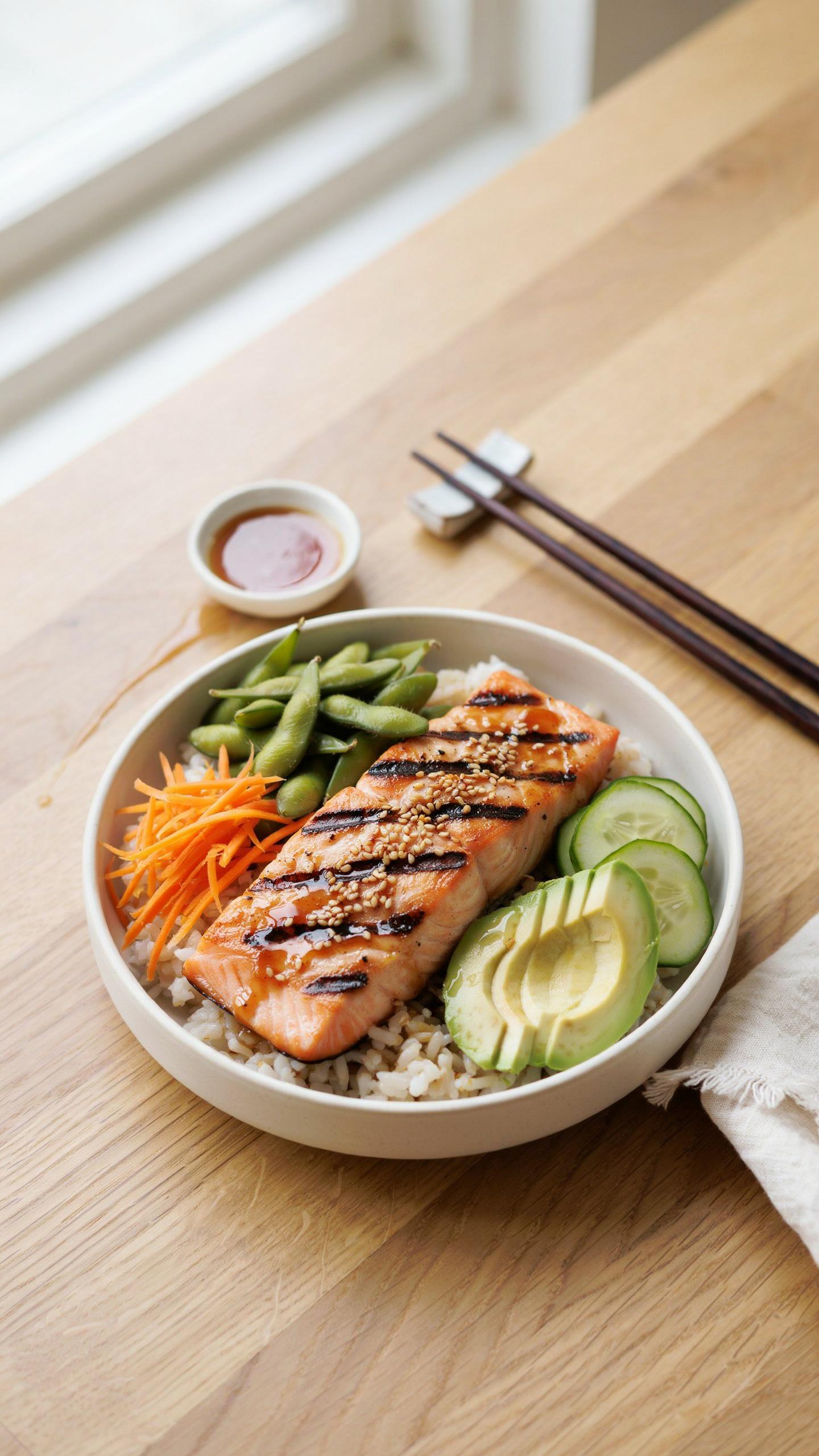 The Teriyaki Salmon Bowls Healthy Heuristic Iteration Not Imitation