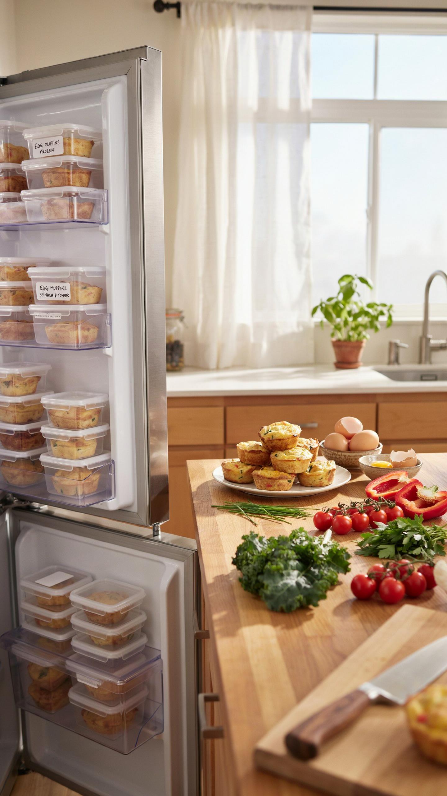 Freezing Your Way To Freedom The Cold Storage Advantage For Egg Muffins