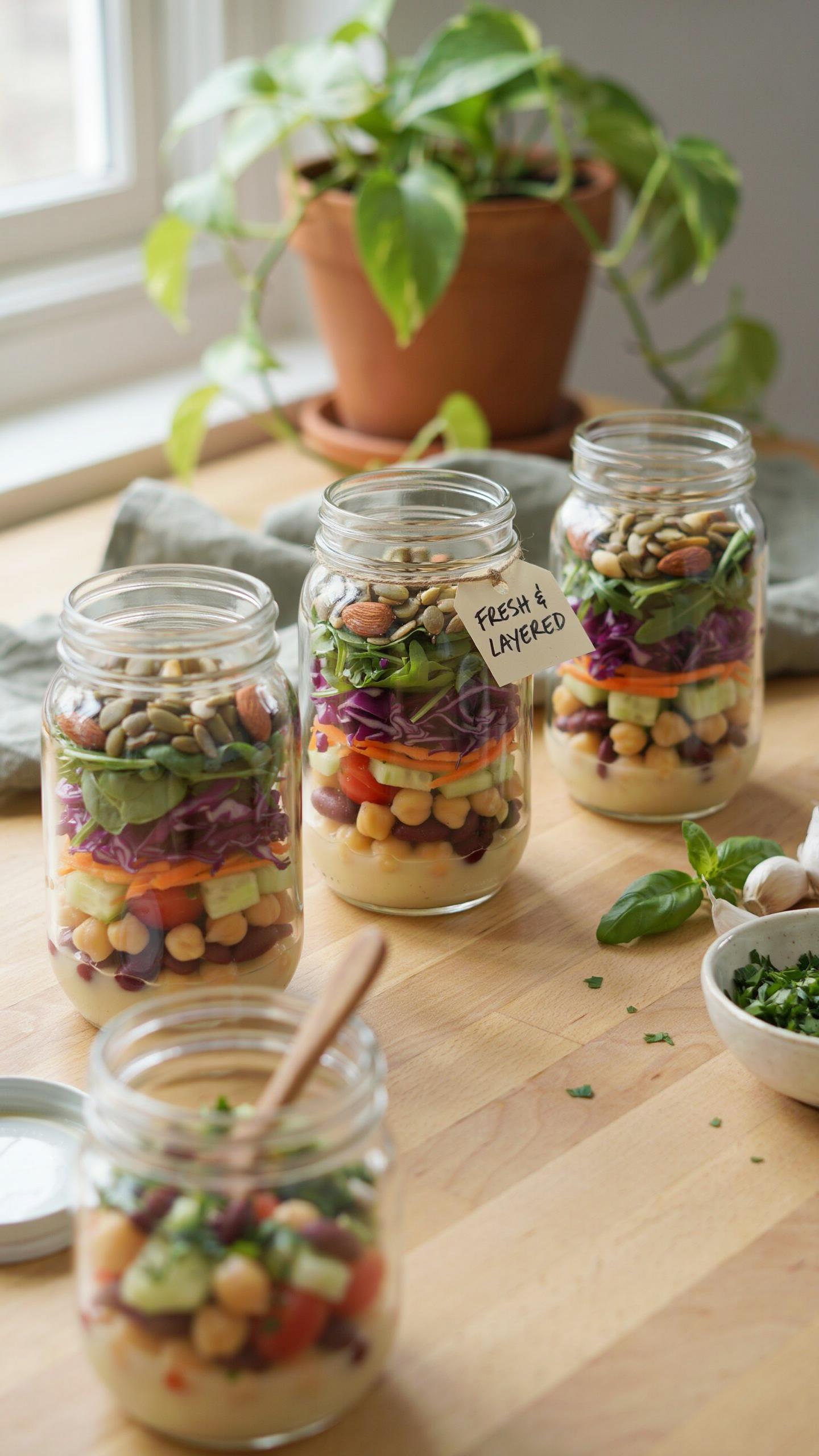 The Stratification Method Engineering Your Jar Salads Recipes