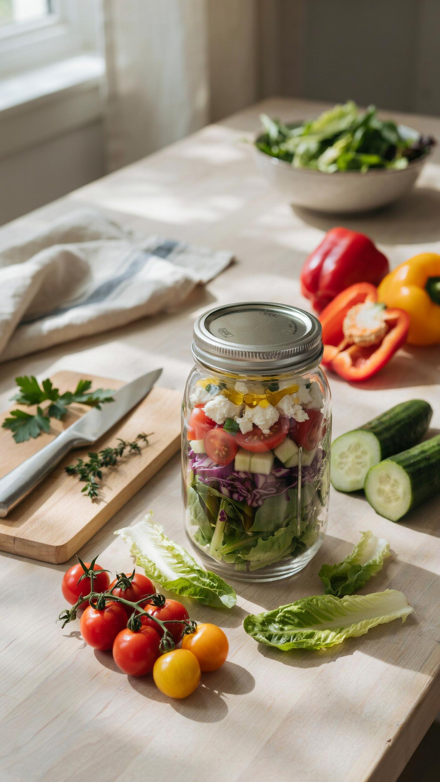 The Mason Jar Salad Deception Convenience Over Competence
