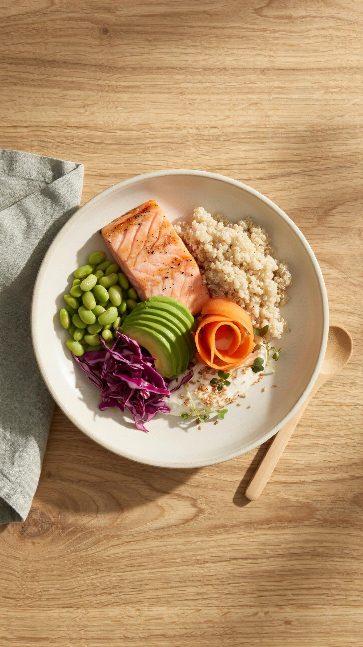 Deconstructing The Healthy Salmon Bowl Core Components