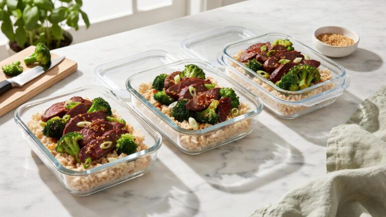 Beef And Broccoli Meal Prep For Busy Weeknights