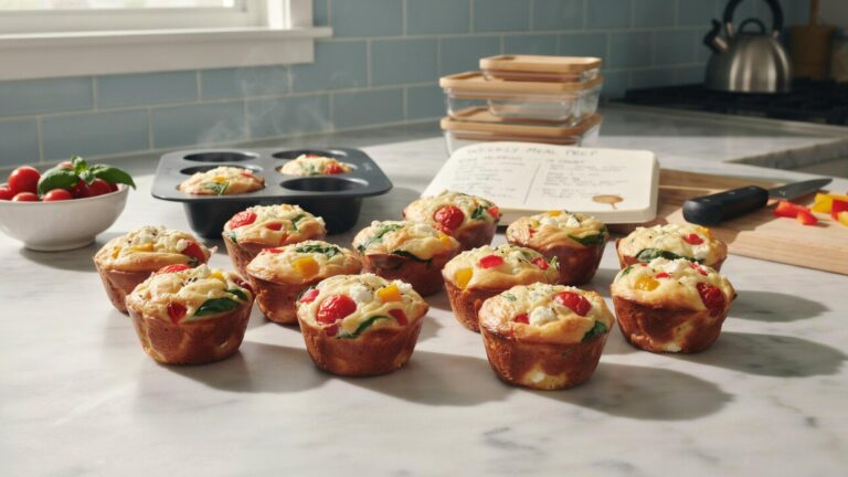 High Protein Egg Muffins You Can Meal Prep In Bulk