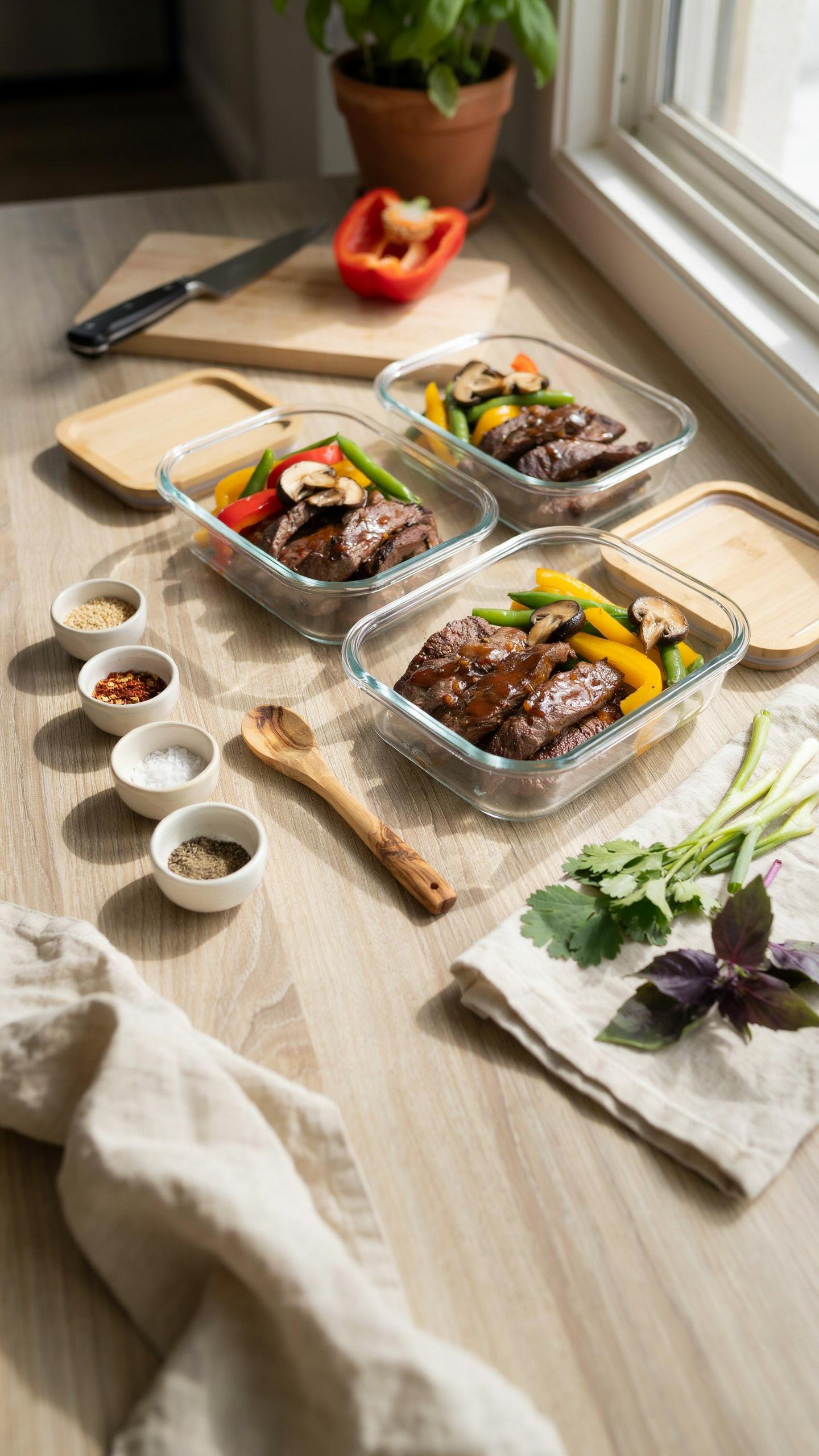 The Adaptogenic Kitchen For Meal Prep Beef