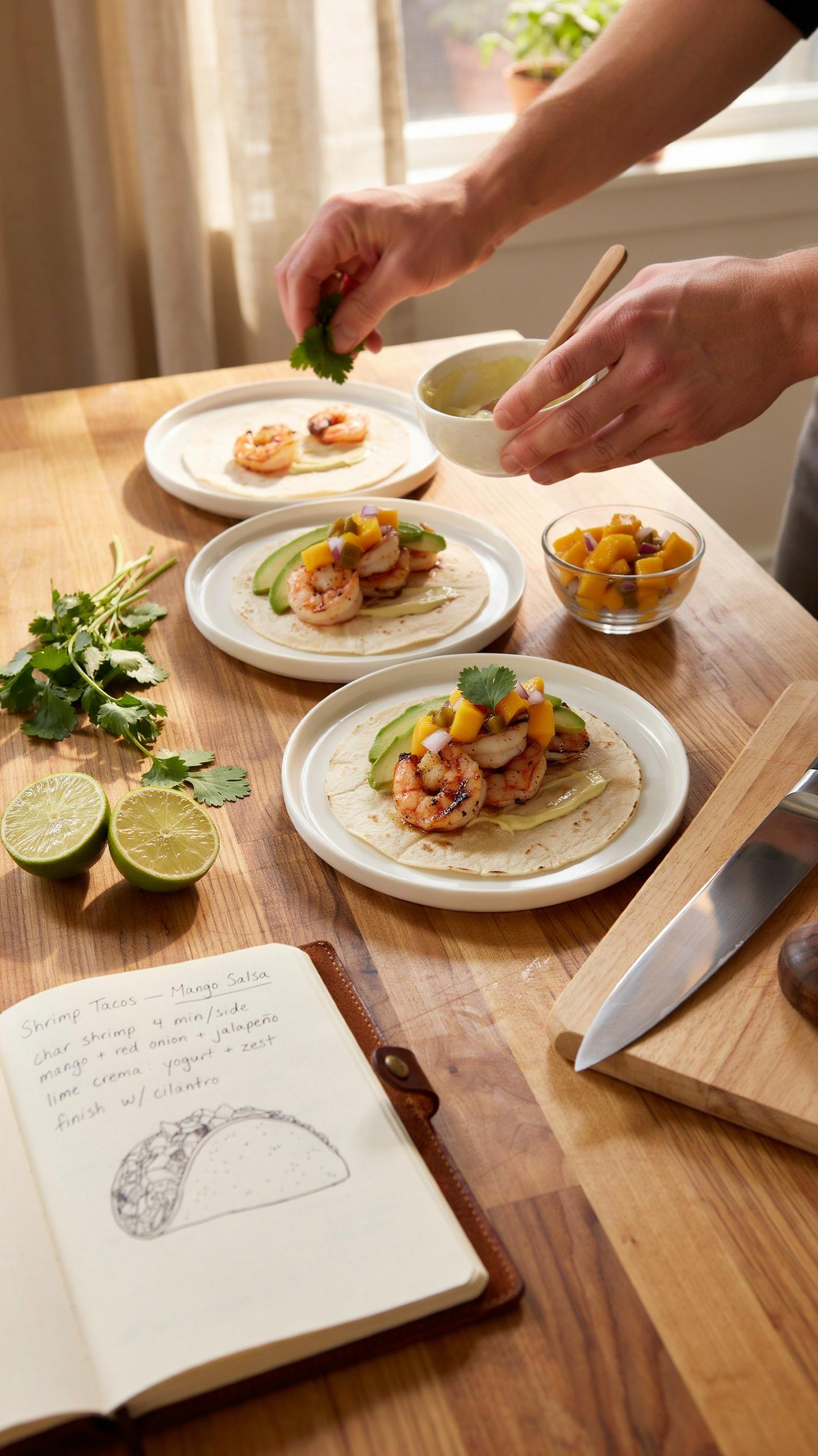 The Culinary Feedback Loop Iterating For Superior Shrimp Tacos