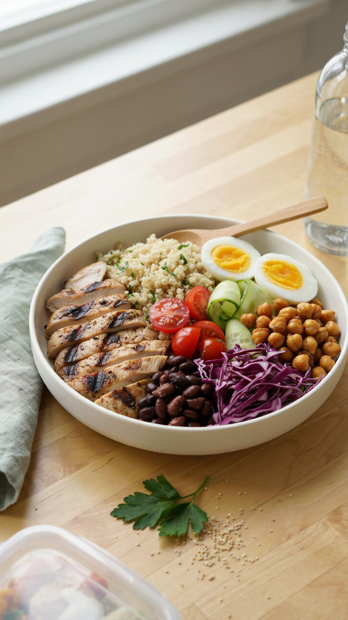 The No Brainer Bowl Easy High Protein Meals For Relentless Consistency