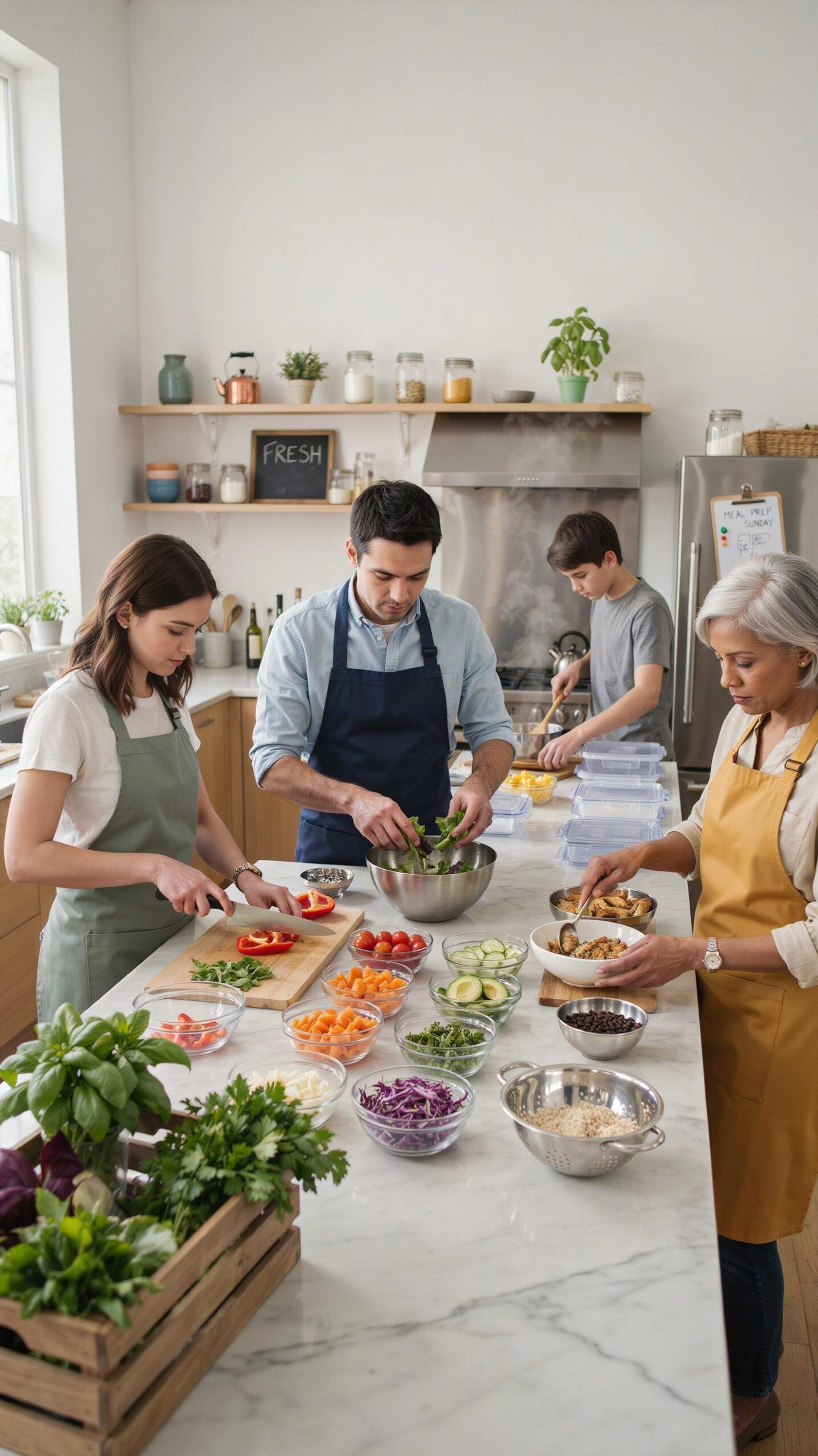 Easy Meals Prep The Assembly Line Advantage