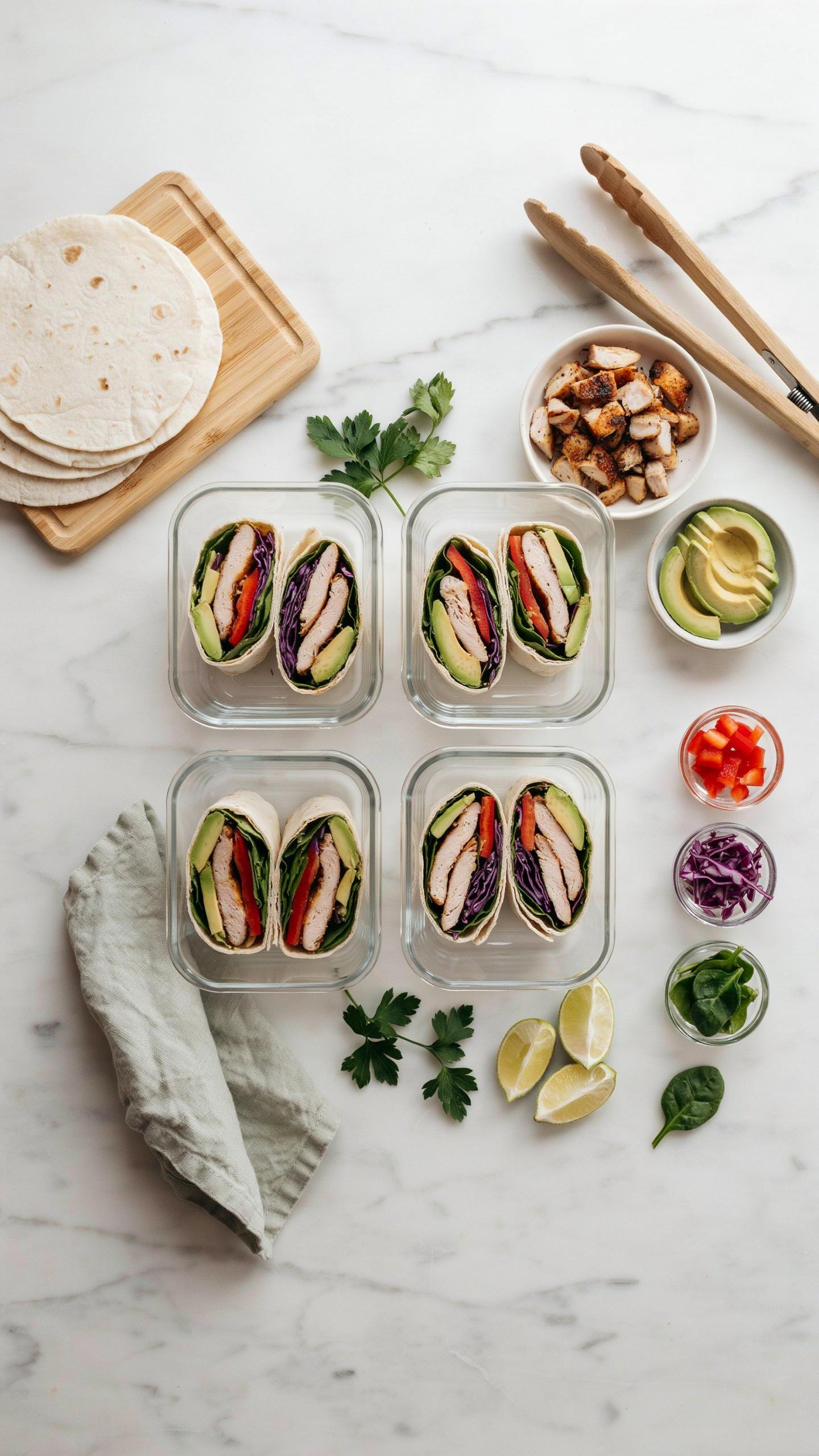 High Protein Wraps Meal Prep The Anti Chaos System