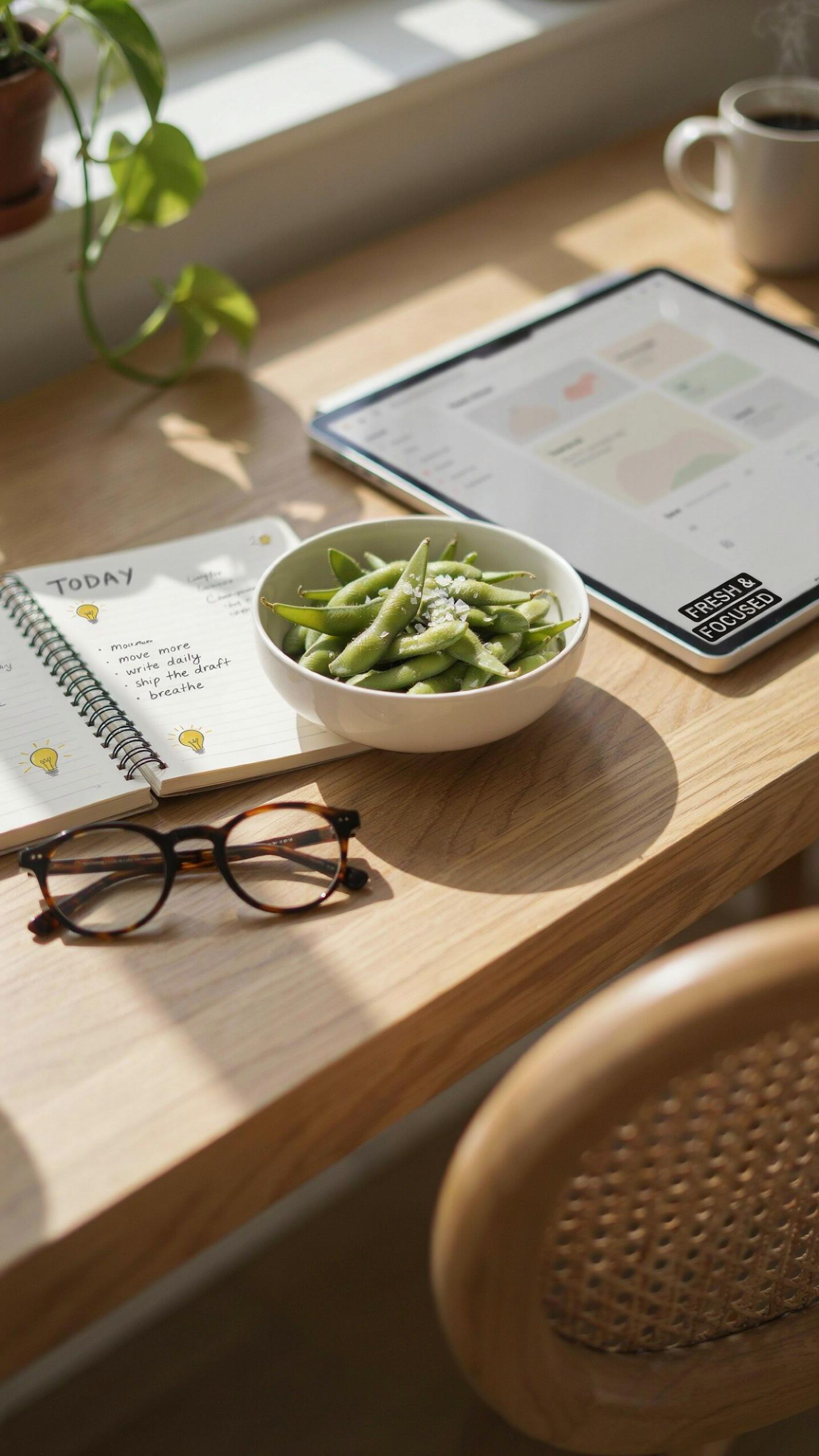 The Cognitive Fuel Protocol Edamame For Sustained Focus